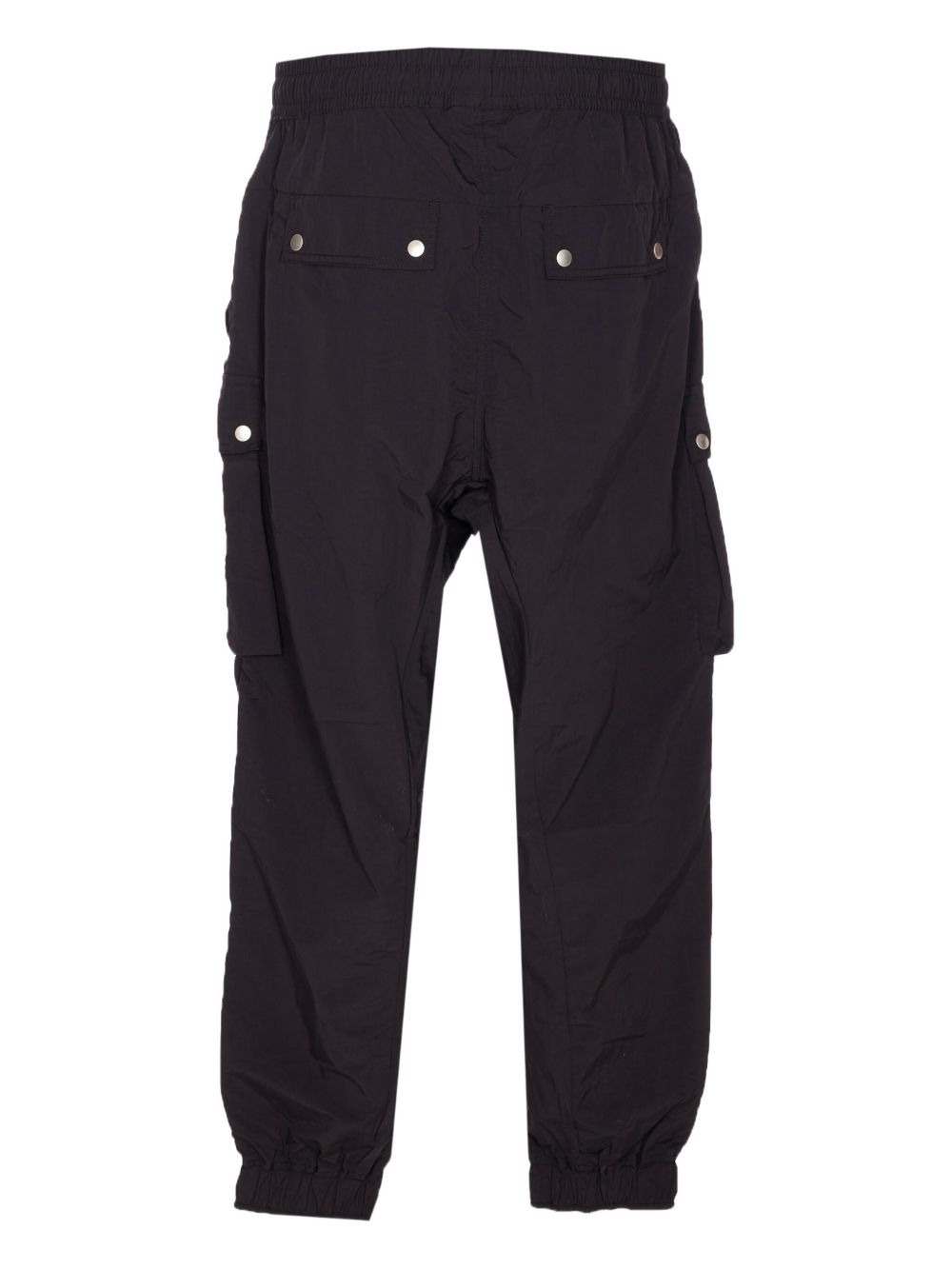 elasticated-waist cargo trousers - 2