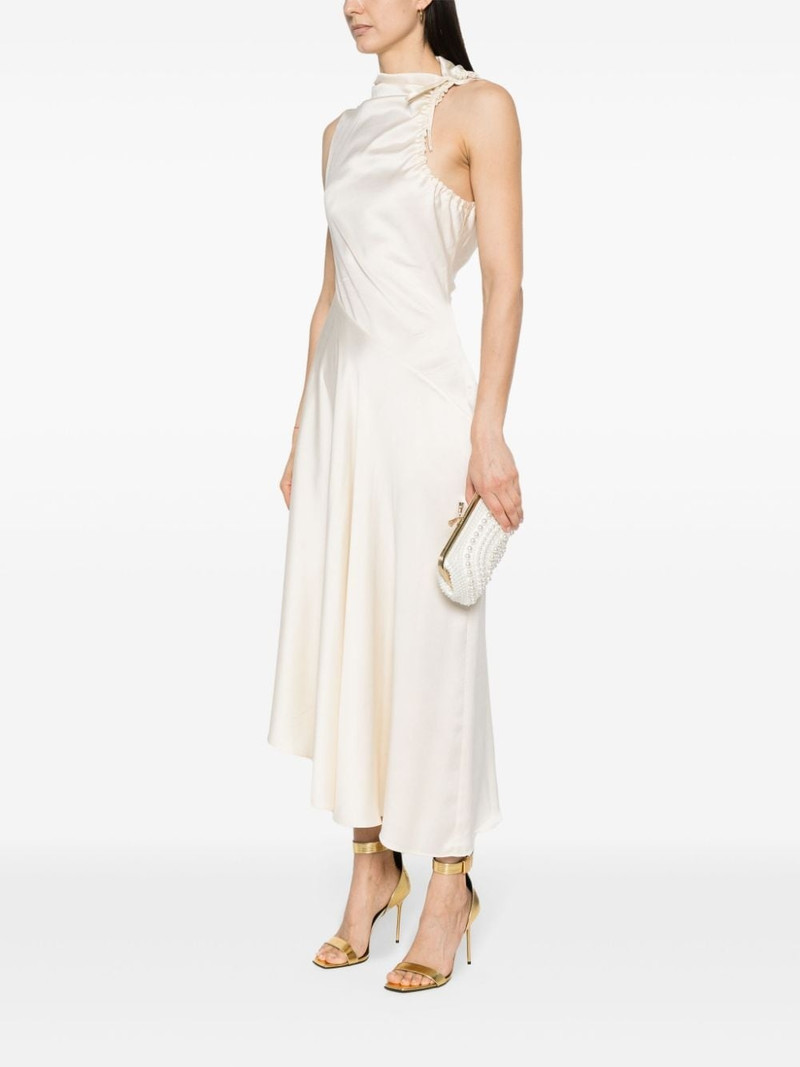 Anya Hindmarch Maud pearl-embellished clutch outlook