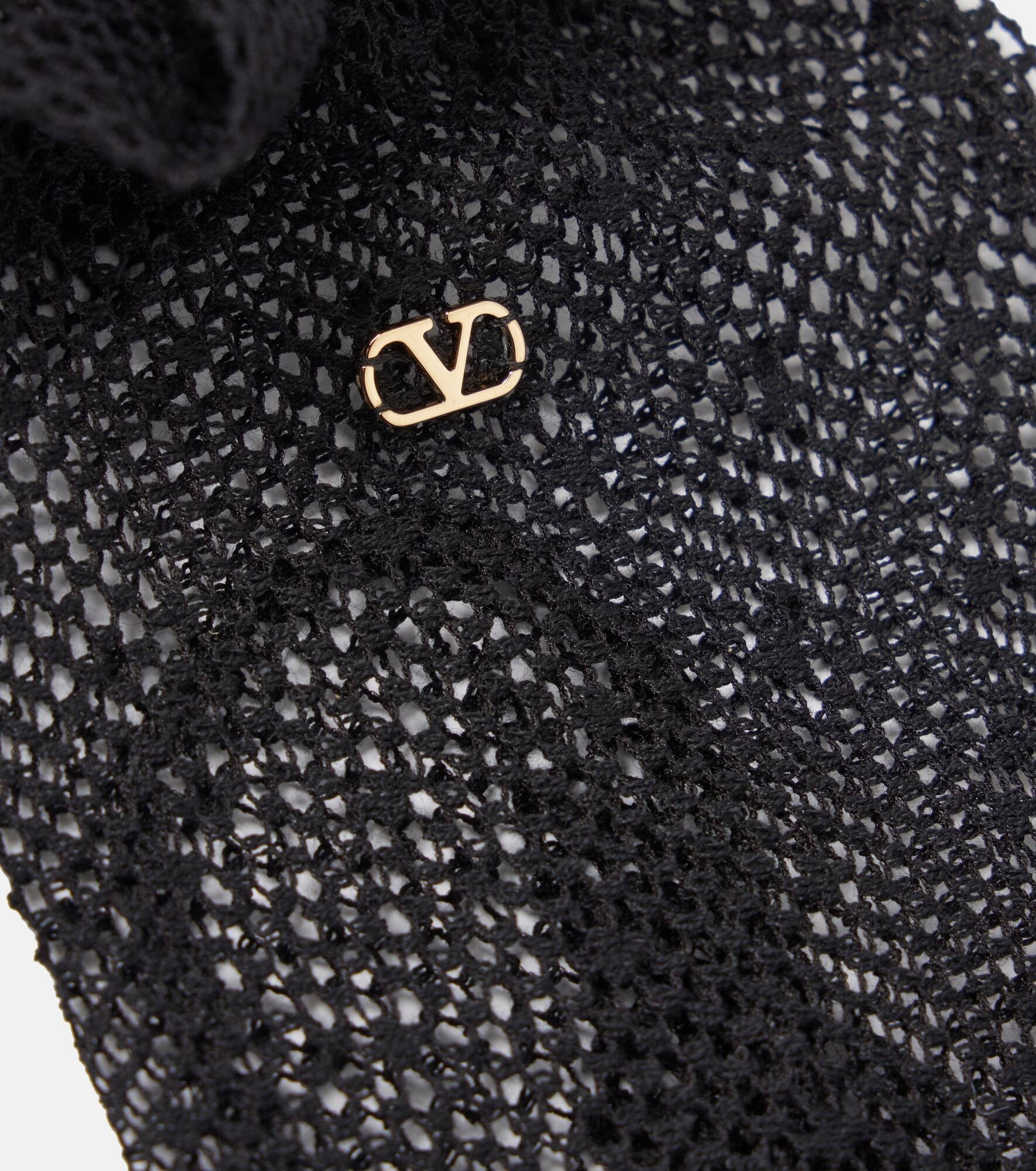 VLogo Signature tulle gloves - 2