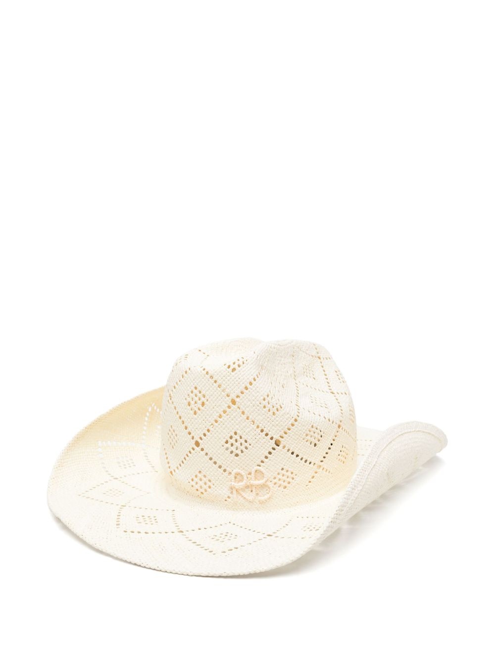 cut-out-detail Cowboy hat - 1