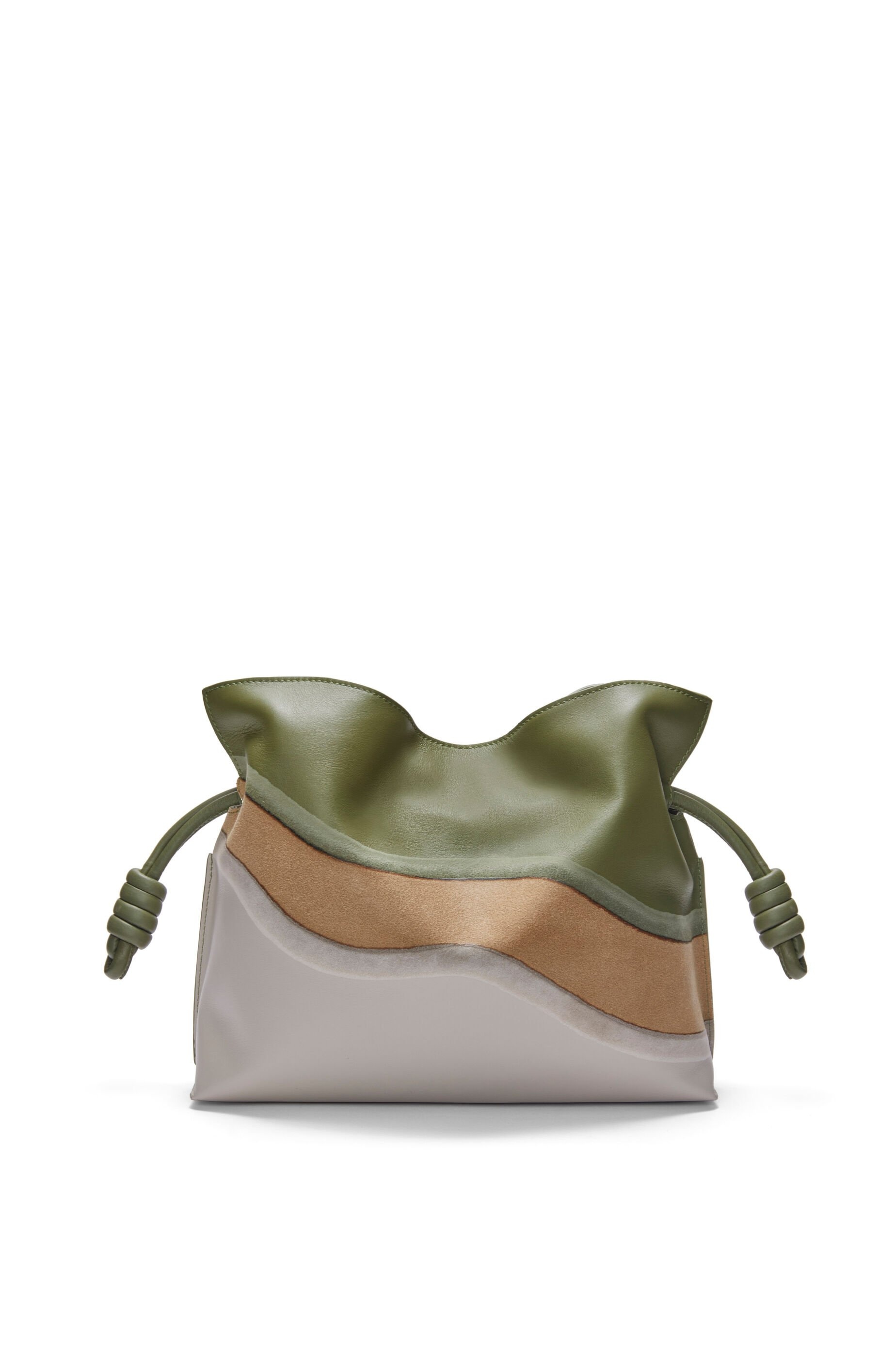 Medium Flamenco clutch in nappa calfskin - 4