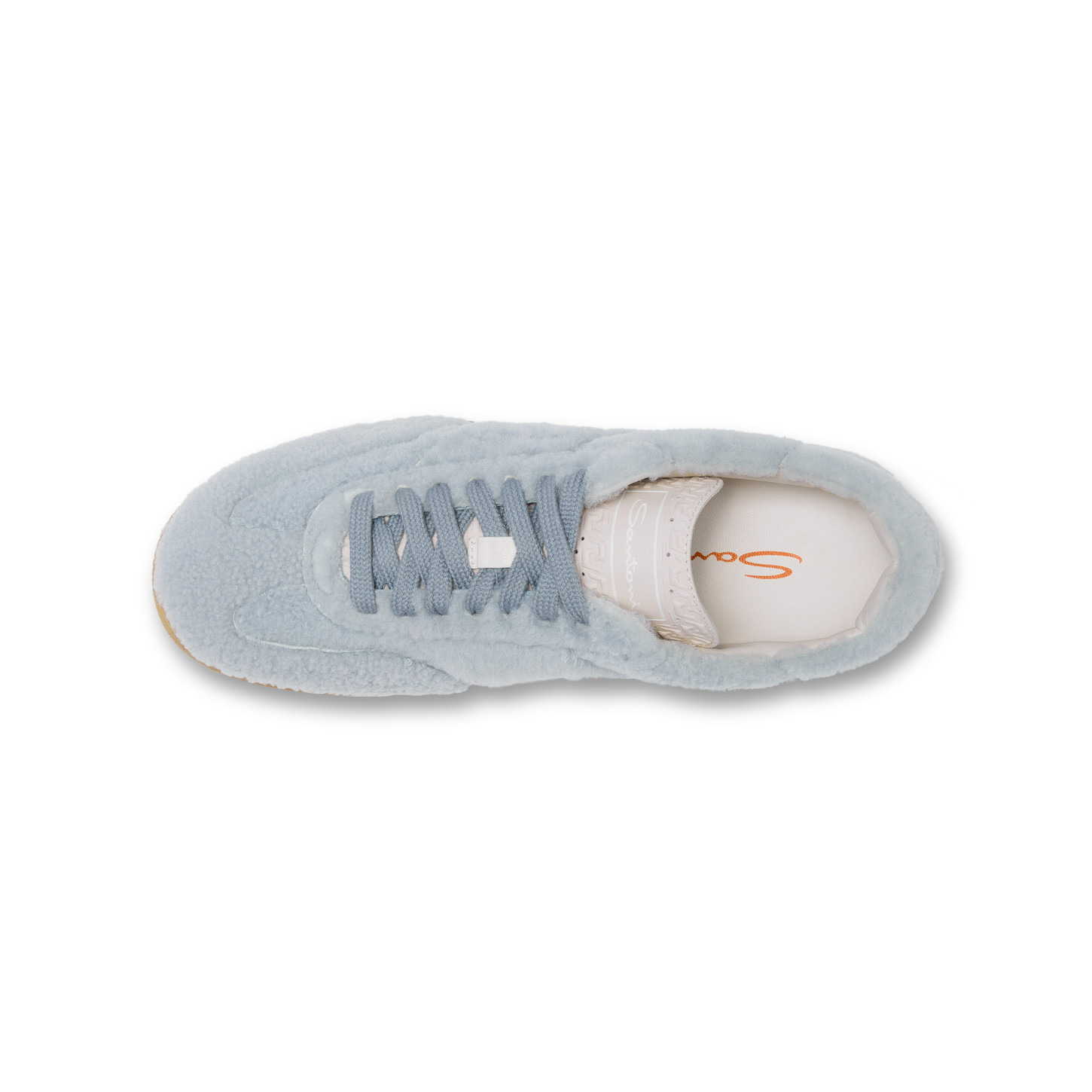 Women's ligh blue fur DBS Oly sneaker - 4