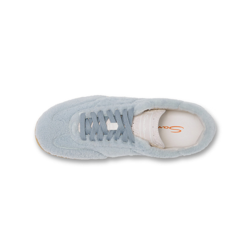 Women's ligh blue fur DBS Oly sneaker 4