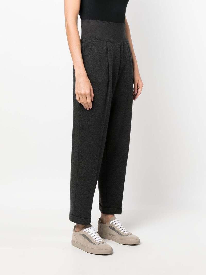 pleated cashmere-blend trousers 3