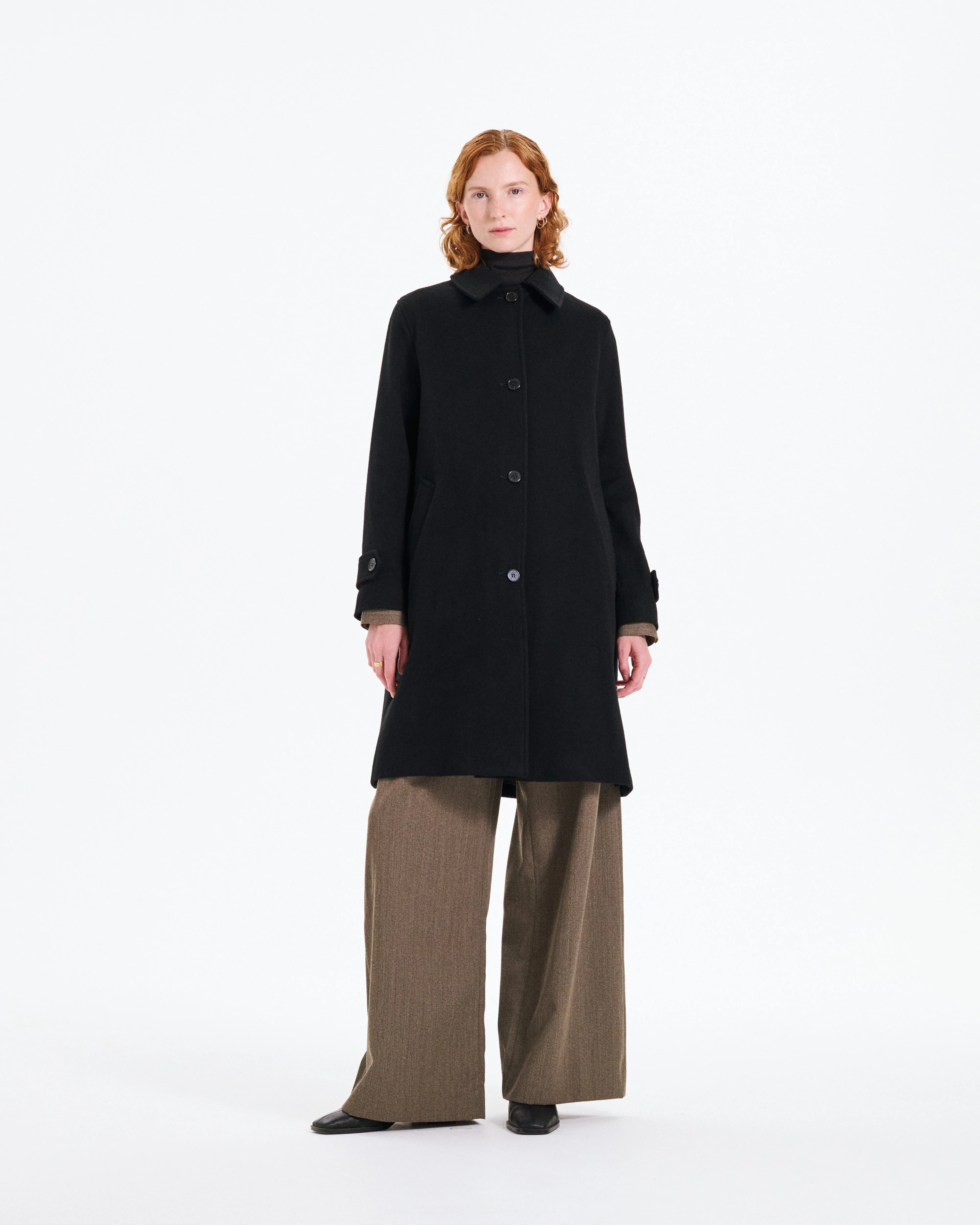 Banton Wool Cashmere Blend Coat - 1