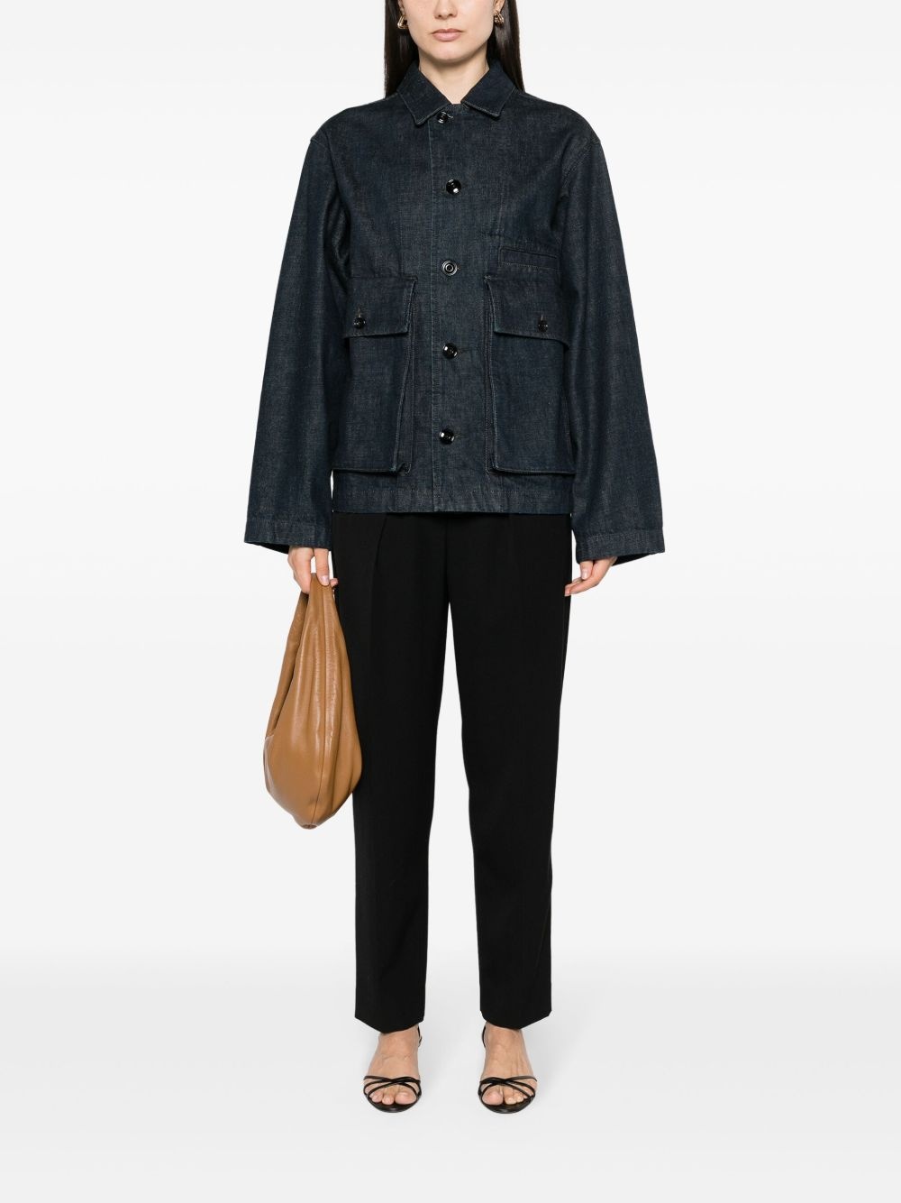 denim shirt jacket - 2