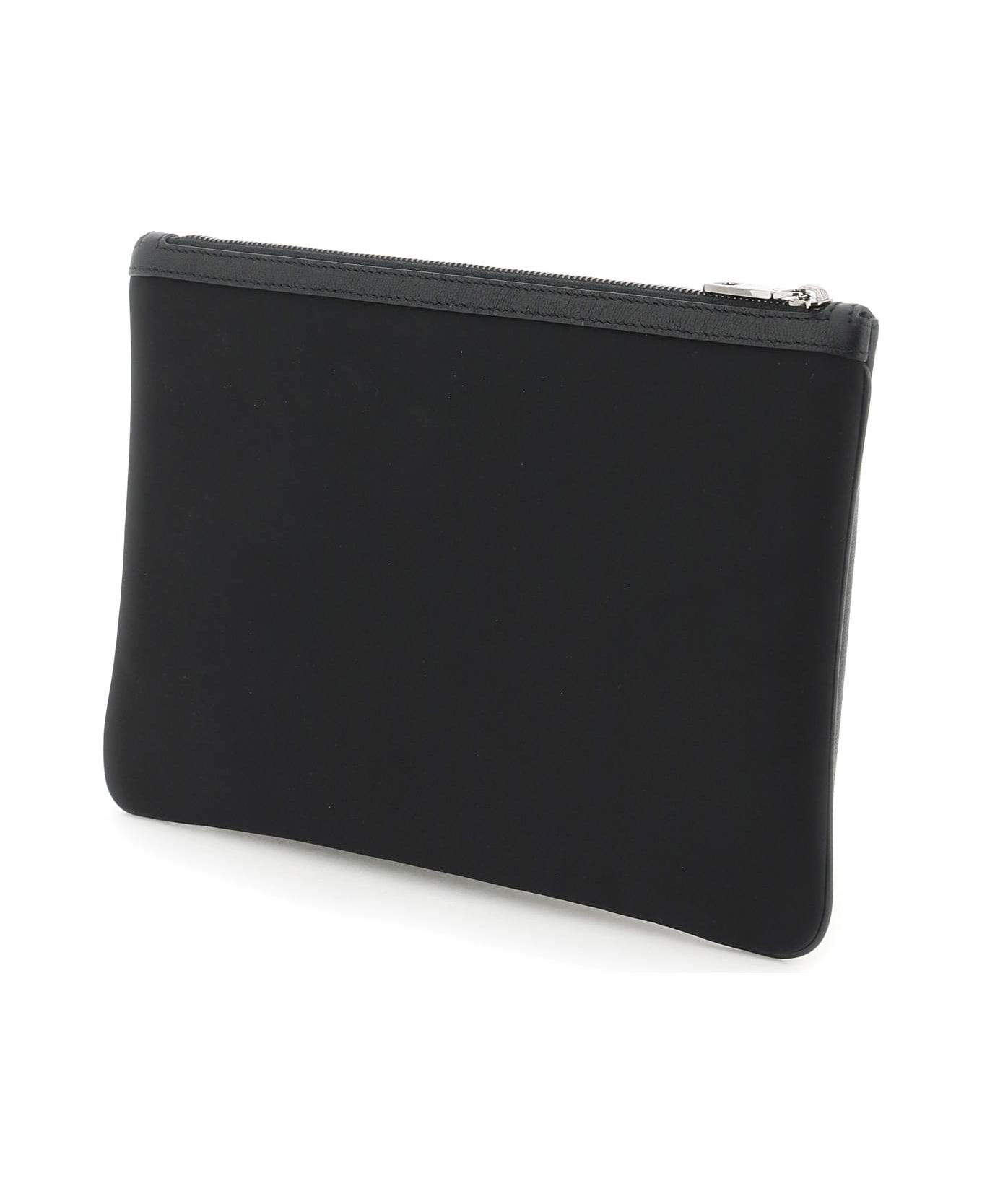 Leather & Nylon Pouch - 2