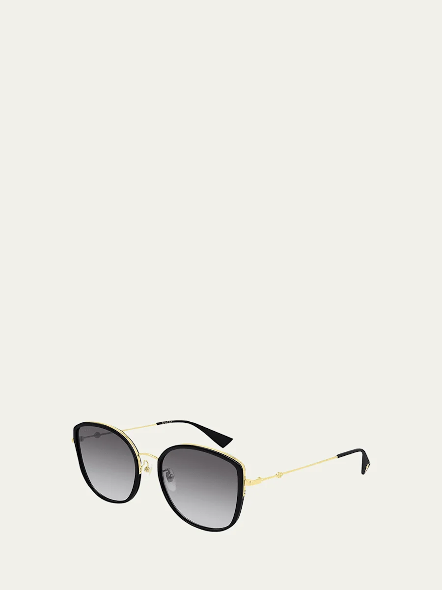 Square Metal Sunglasses - 1