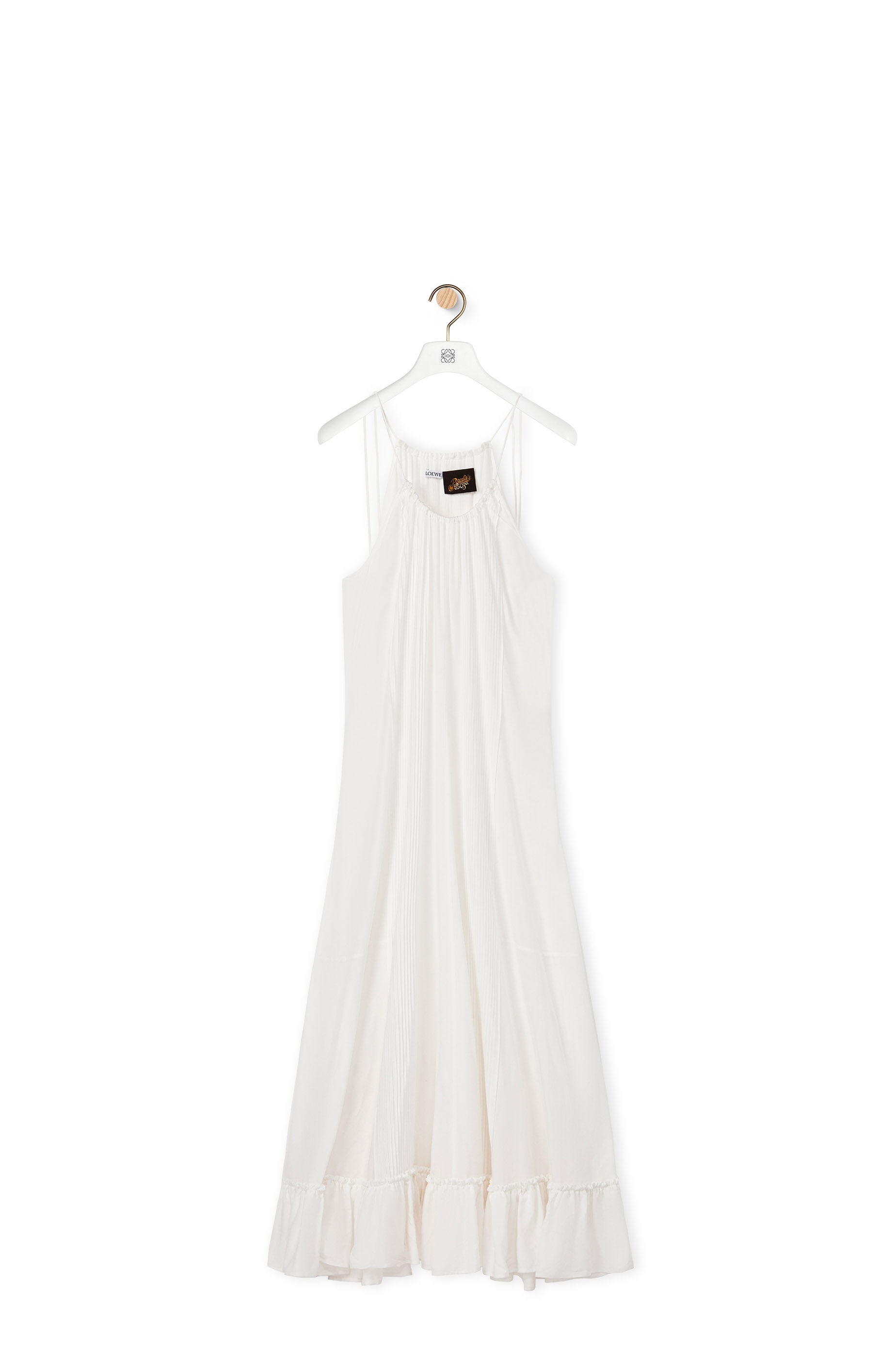 Ruffle dress in viscose - 1