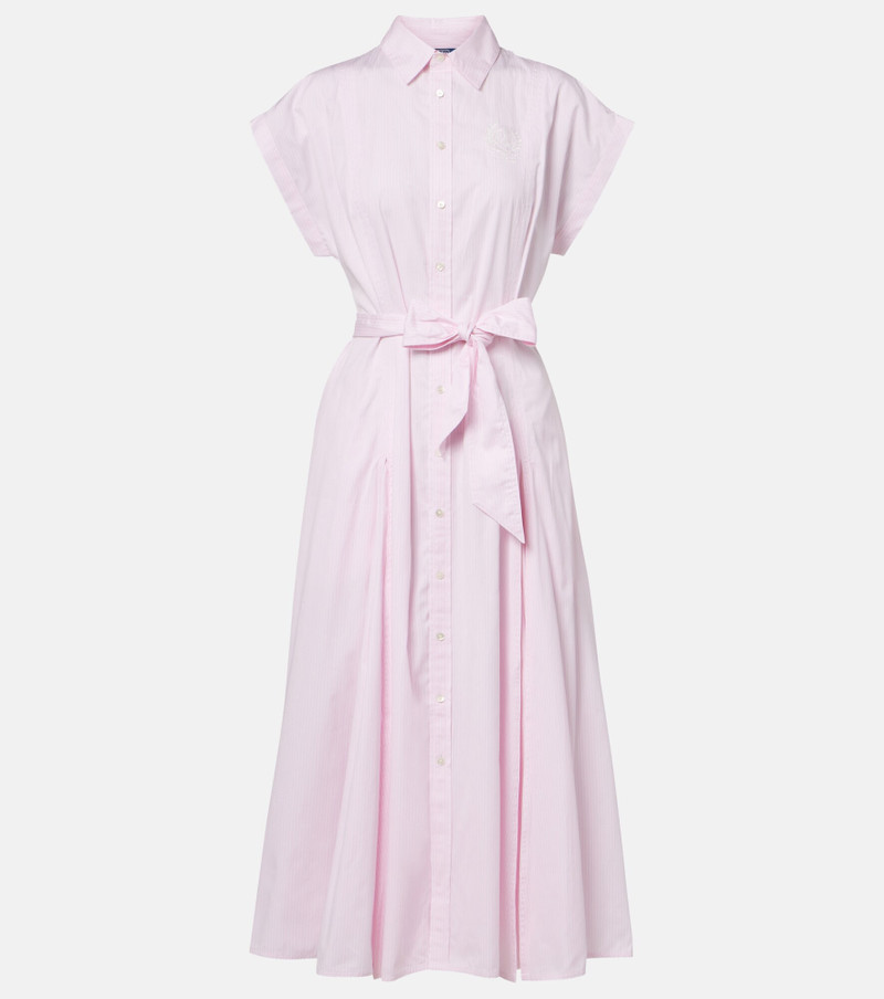 Cotton poplin shirt dress 1