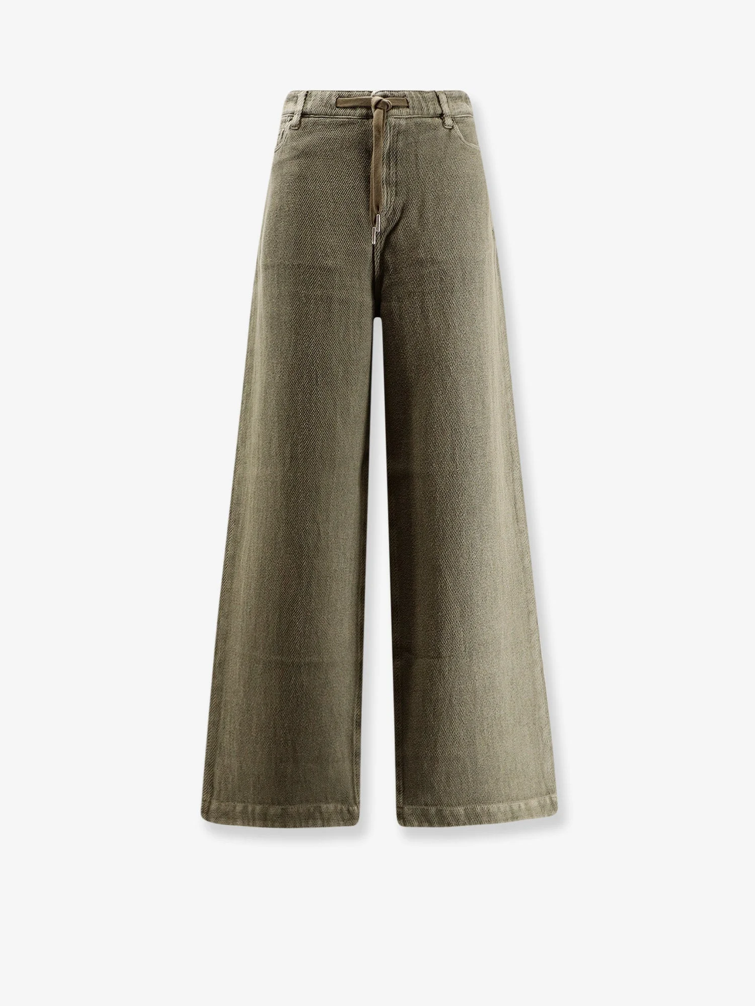 Golden Goose Deluxe Brand Women Ortensia Cotton And Linen Trousers - 1