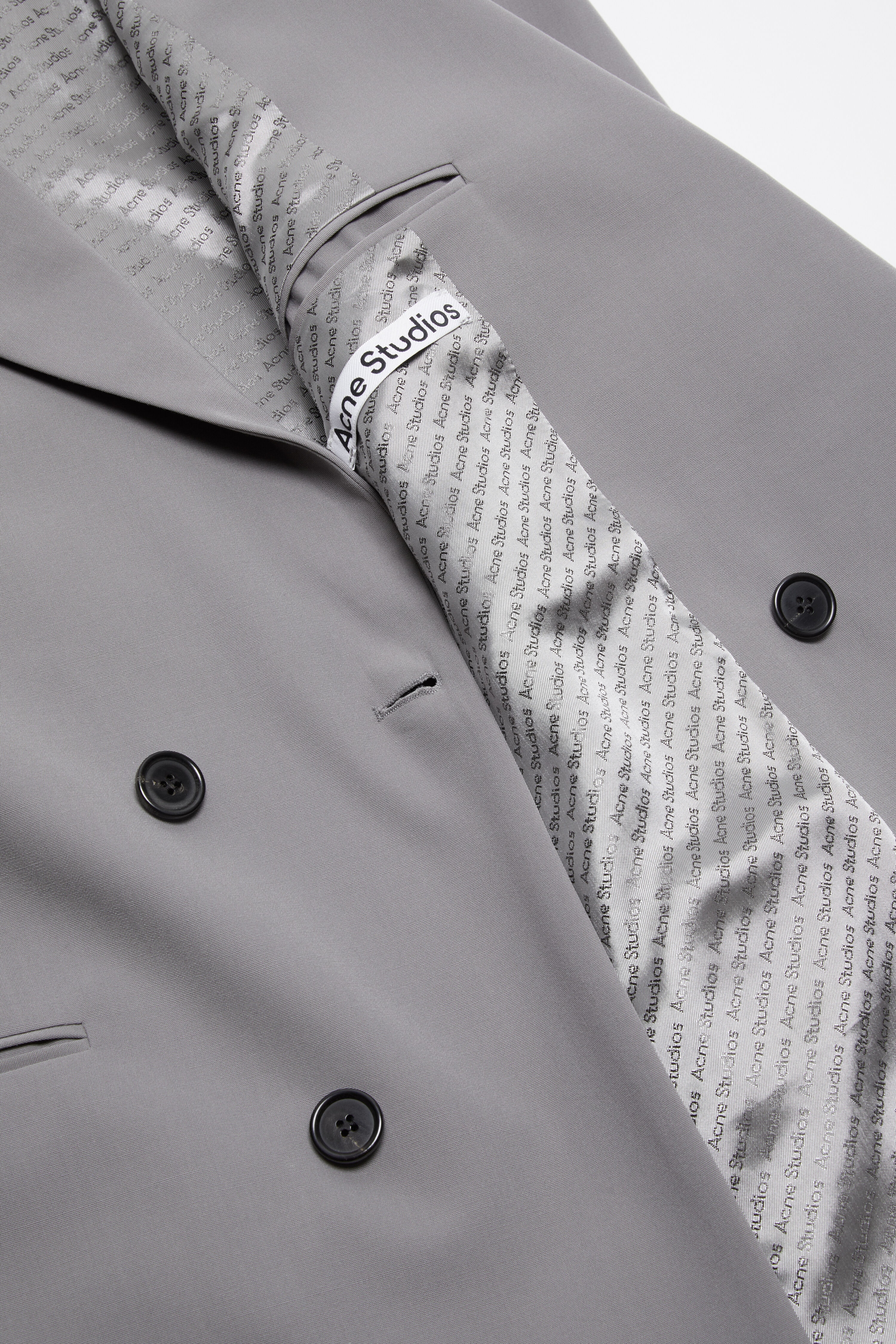 Regular fit suit jacket - Cold grey - 7