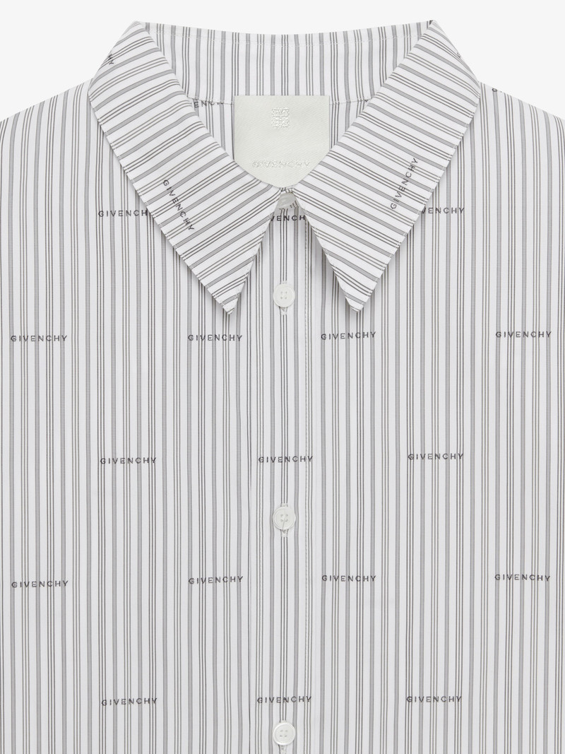 GIVENCHY BOXY FIT SHIRT IN POPLIN WITH STRIPES 5