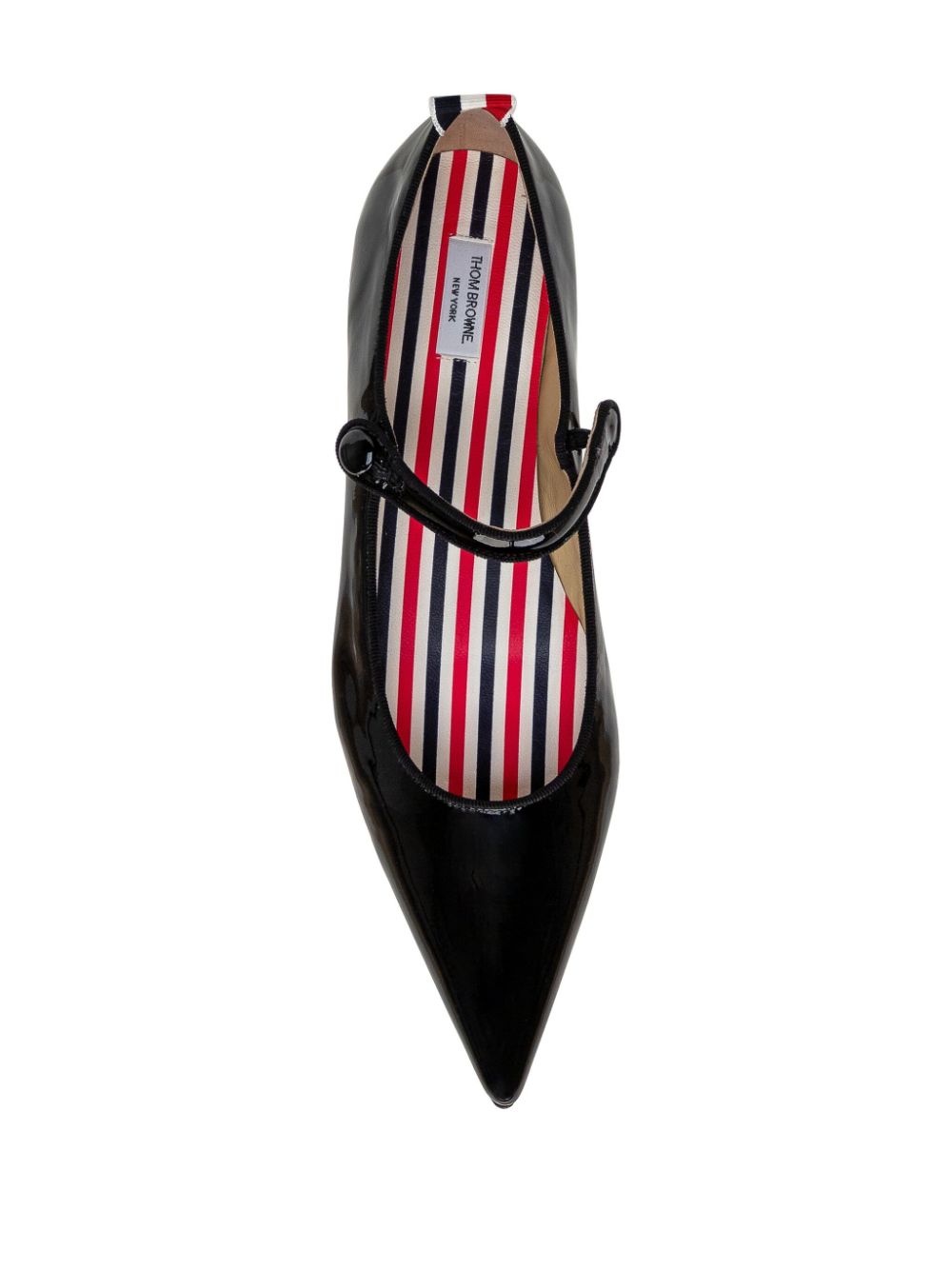 POINTED THOM JOHN FLAT IN SOFT PATENT LEATHER - 4