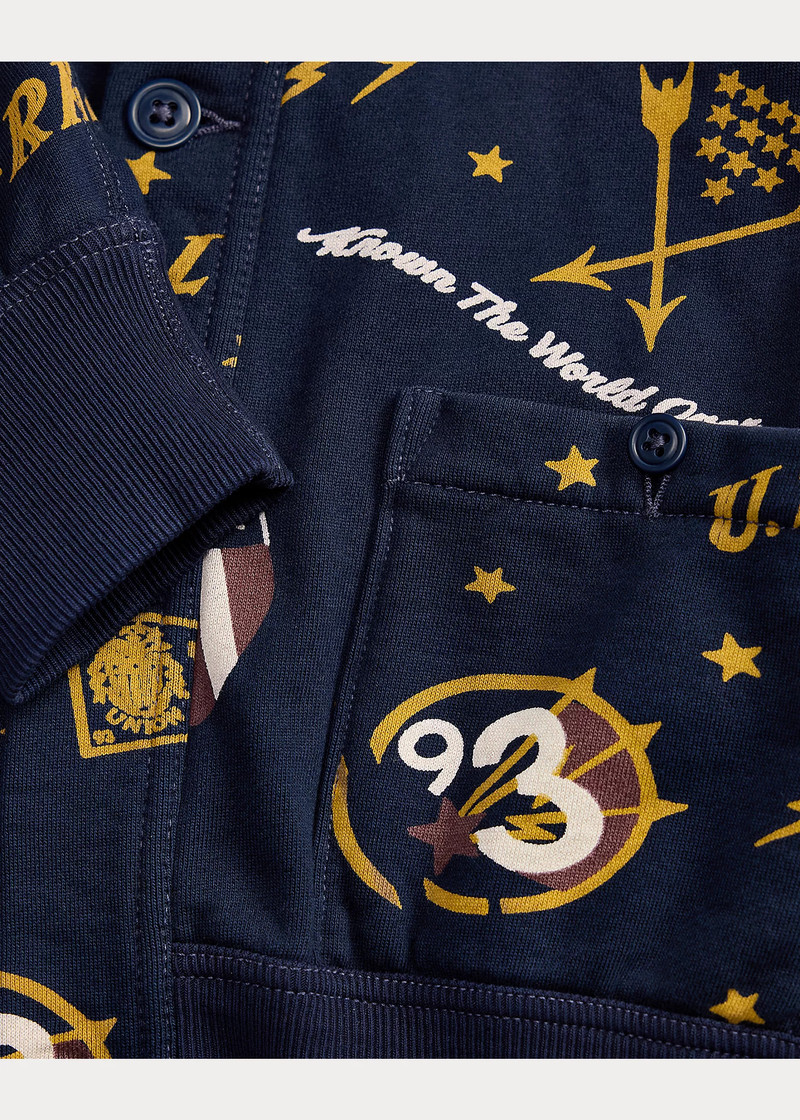 Fleece Graphic Jacket 5