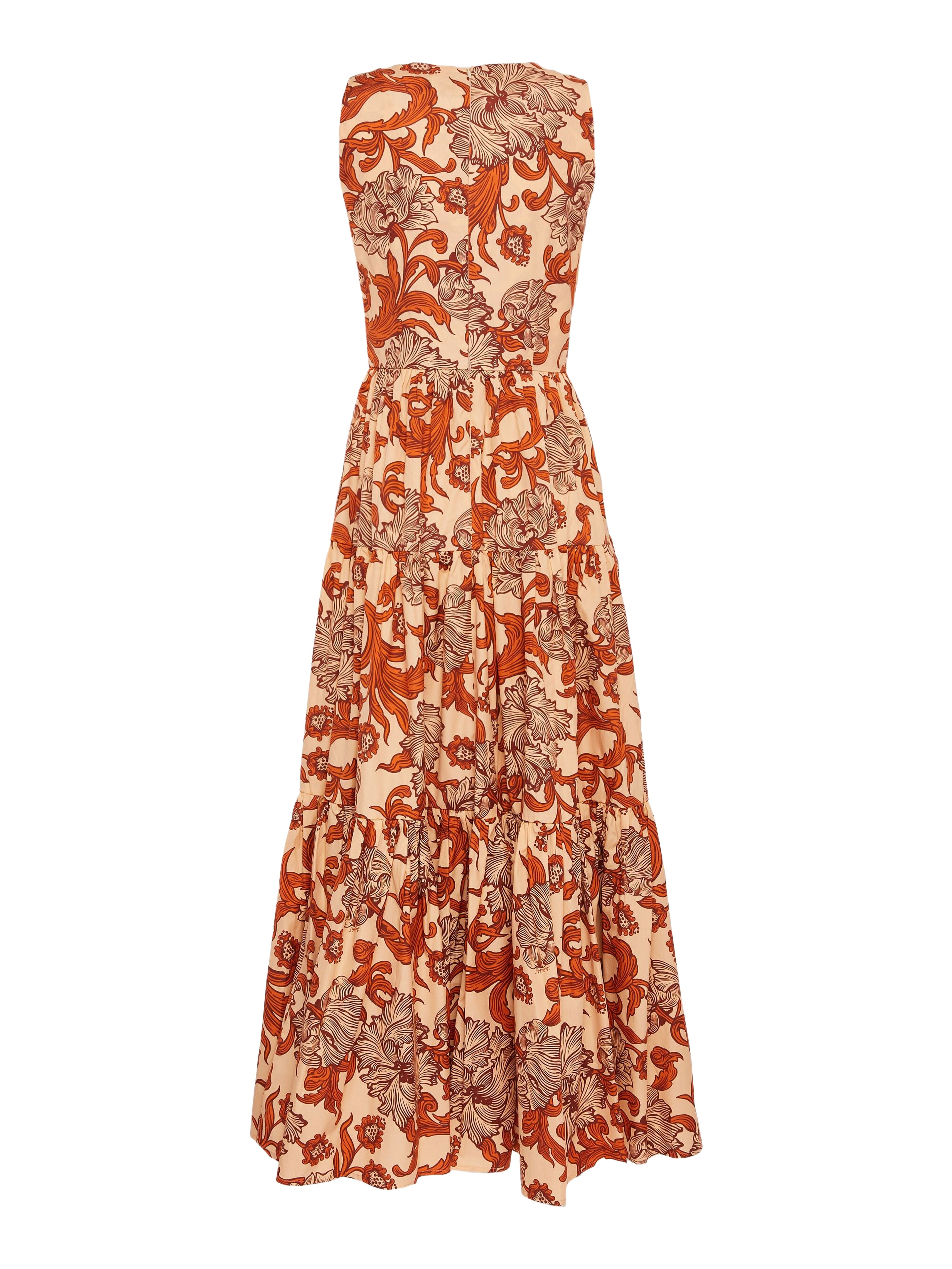 La DoubleJ Sleeveless Big Dress V-Neck Reef Pale Pink at Nordstrom - 3