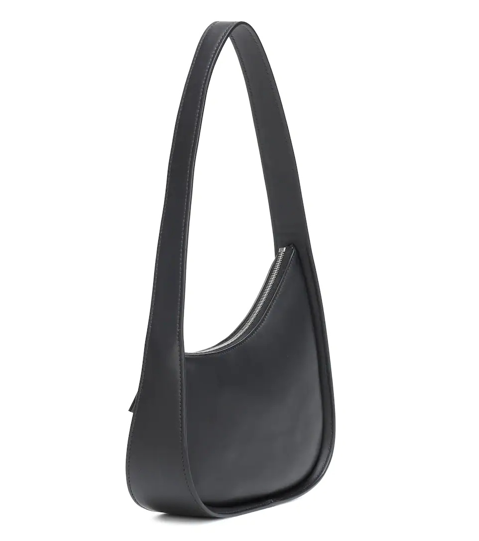 Half Moon leather shoulder bag - 4