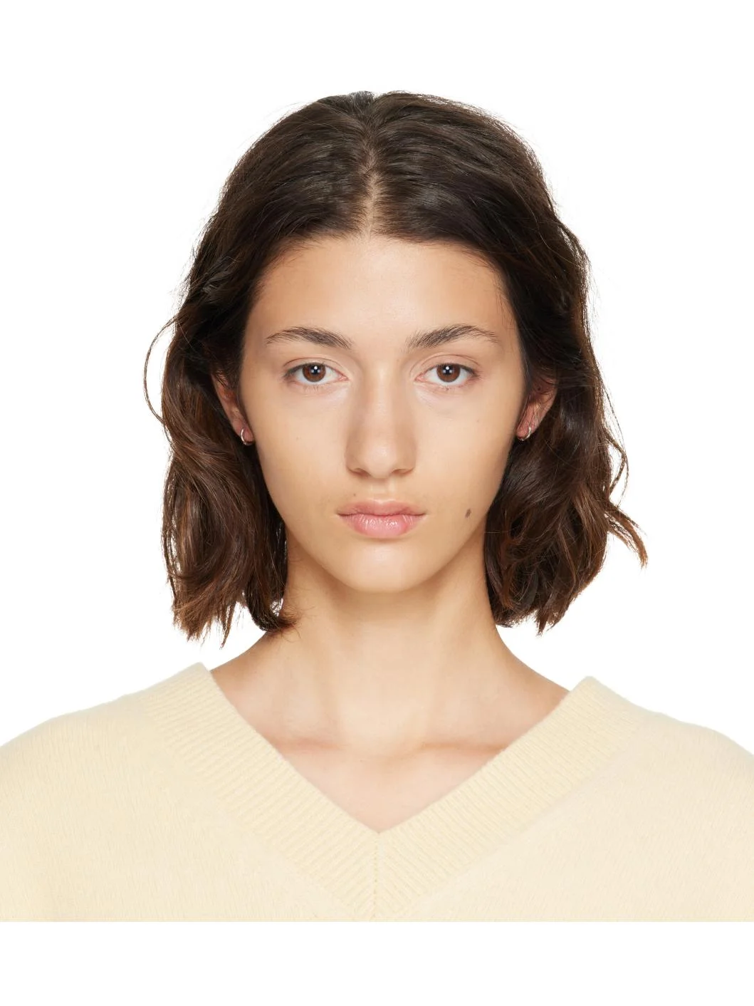 Small Nouveau Hoop Earrings - 1