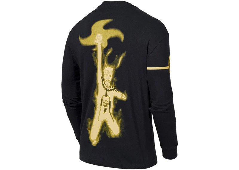 Jordan Jordan x Zion x Naruto L/S T-Shirt Black outlook