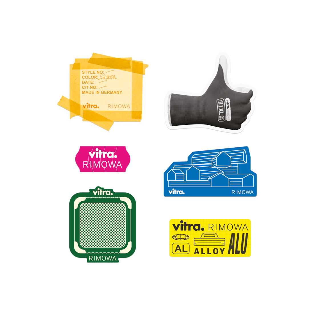 RIMOWA Vitra Sticker Set - 1