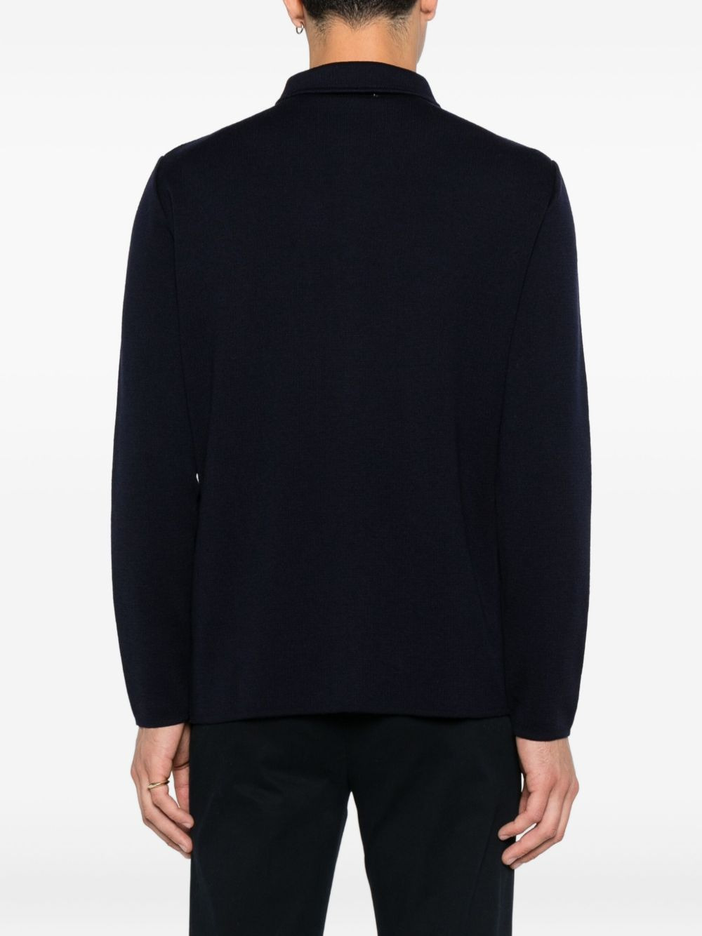 patch-pocket button-front jacket - 4
