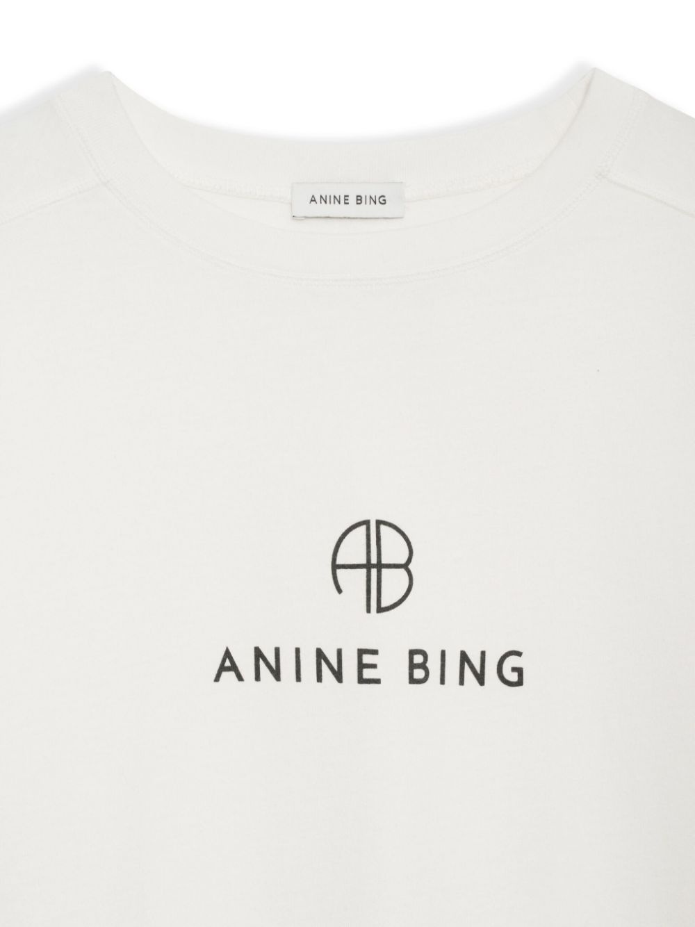 logo-print cotton t-shirt - 4