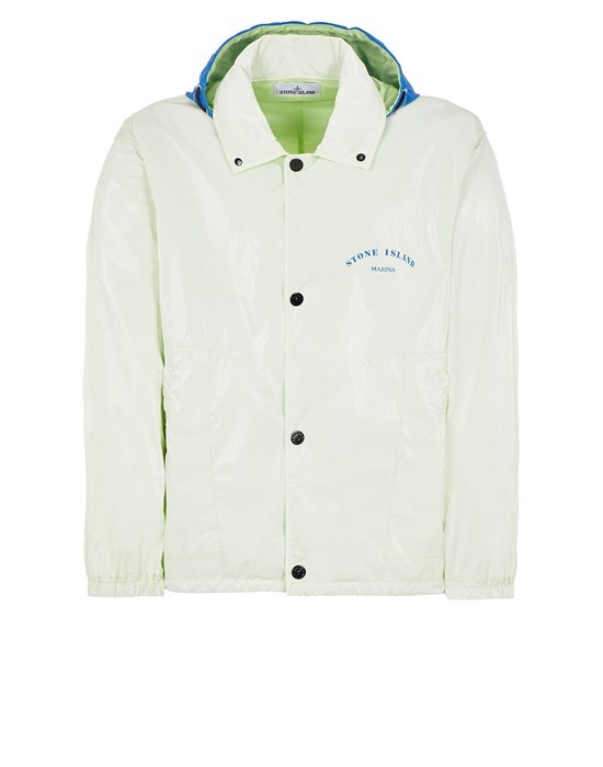 432X1 STONE ISLAND MARINA_RIP STOP PRISMATICO LIGHT GREEN - 1