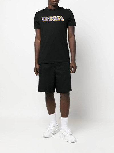 Diesel logo-print short-sleeved T-shirt outlook