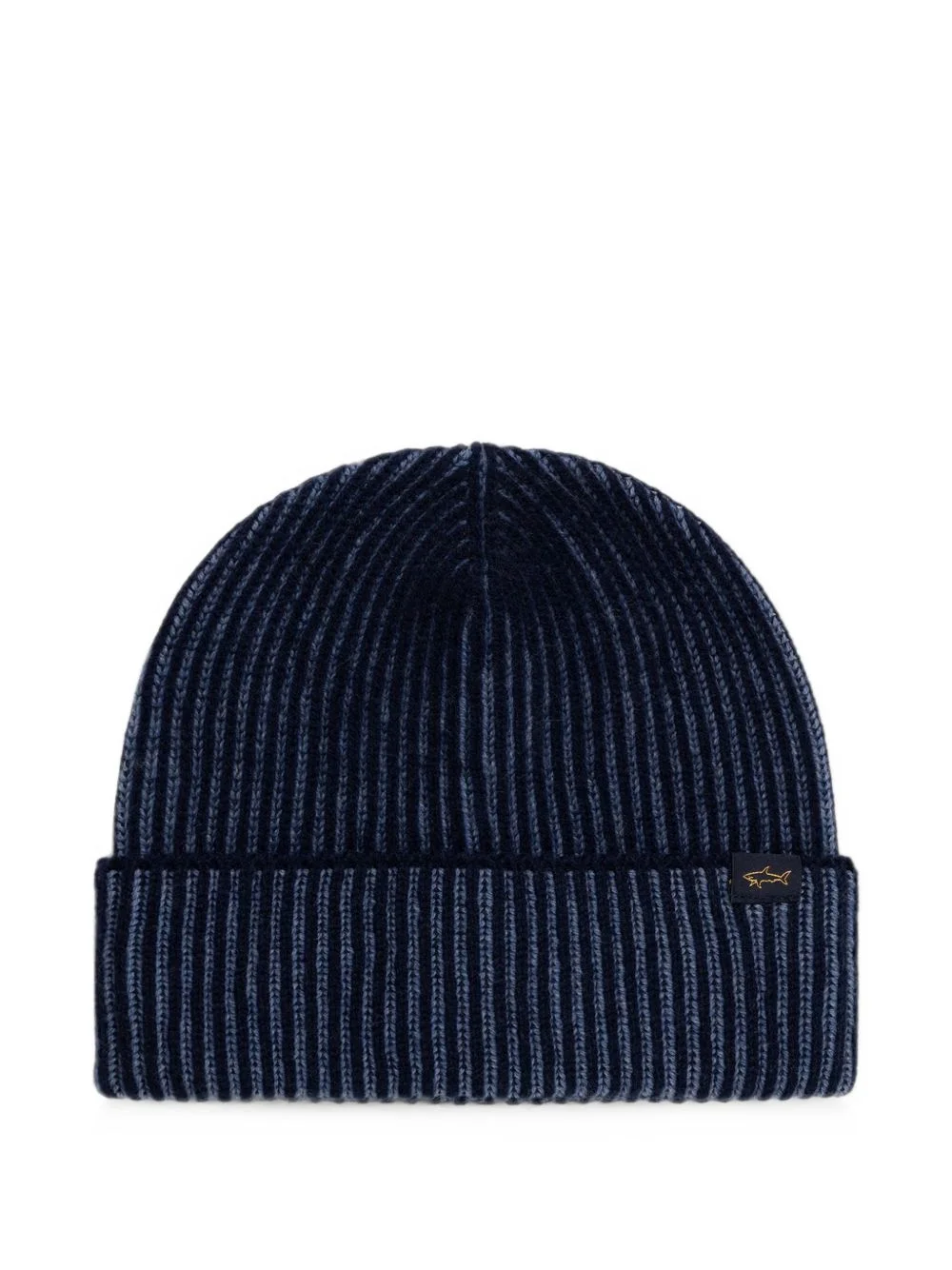 ribbed-knit beanie hat - 1