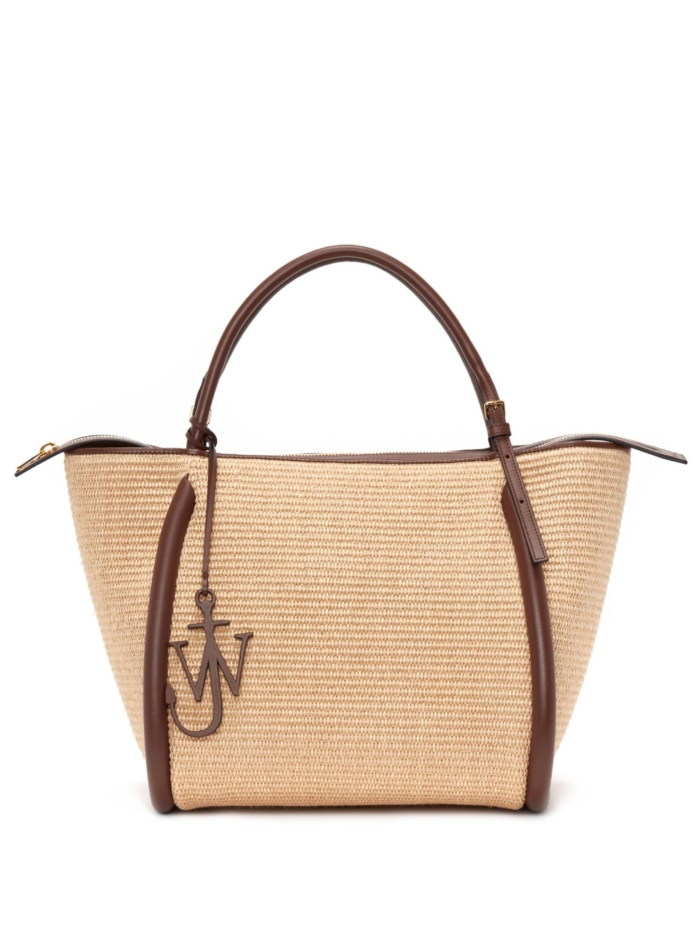 Bumper-31 raffia tote bag - 1