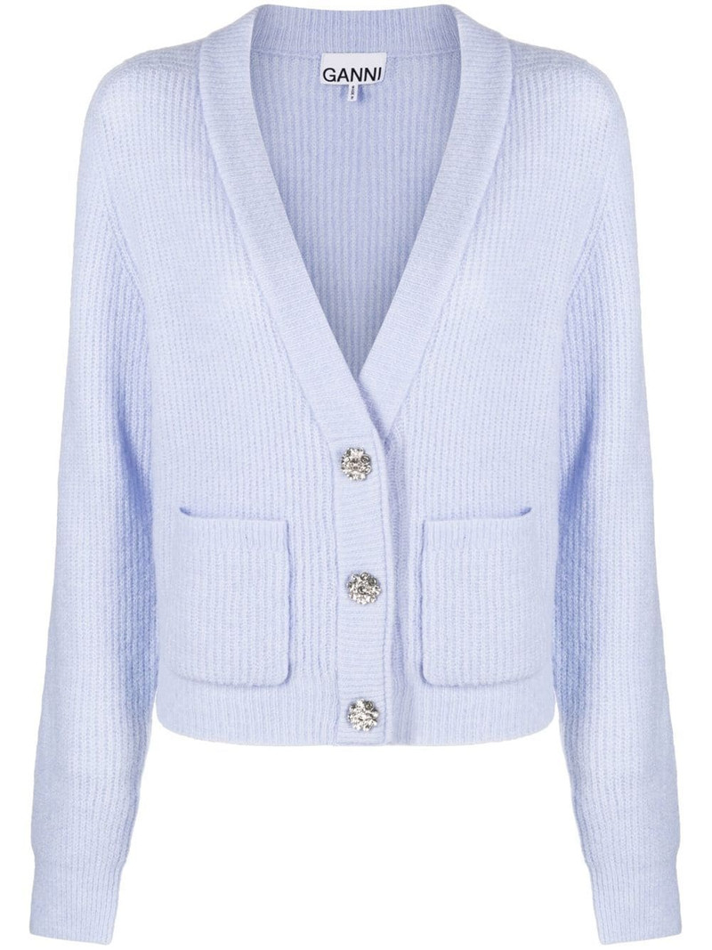 V-neck cardigan 1