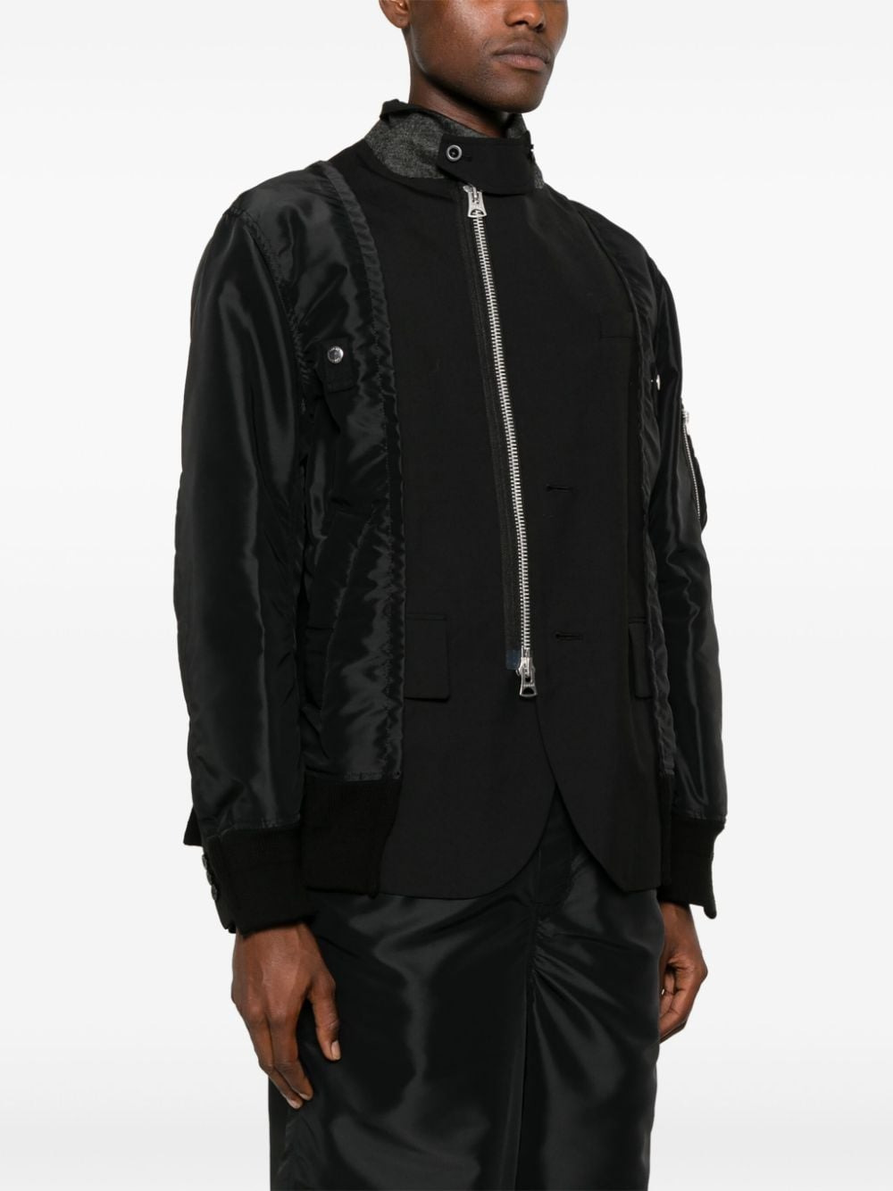 Sacai Men Wool Jacket - 3