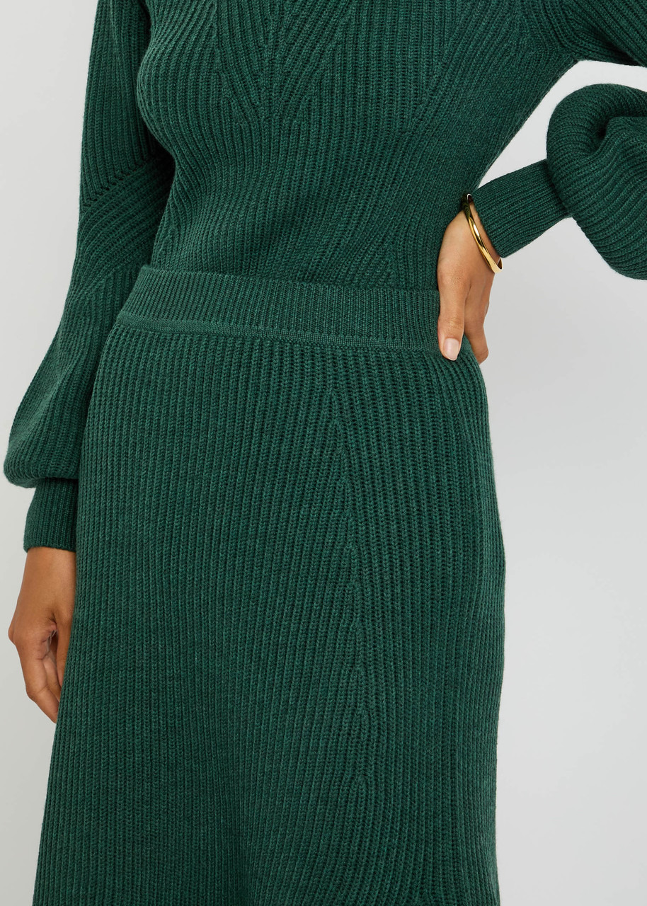 Zimmermann Hypnotic Rib Midi Skirt - 5