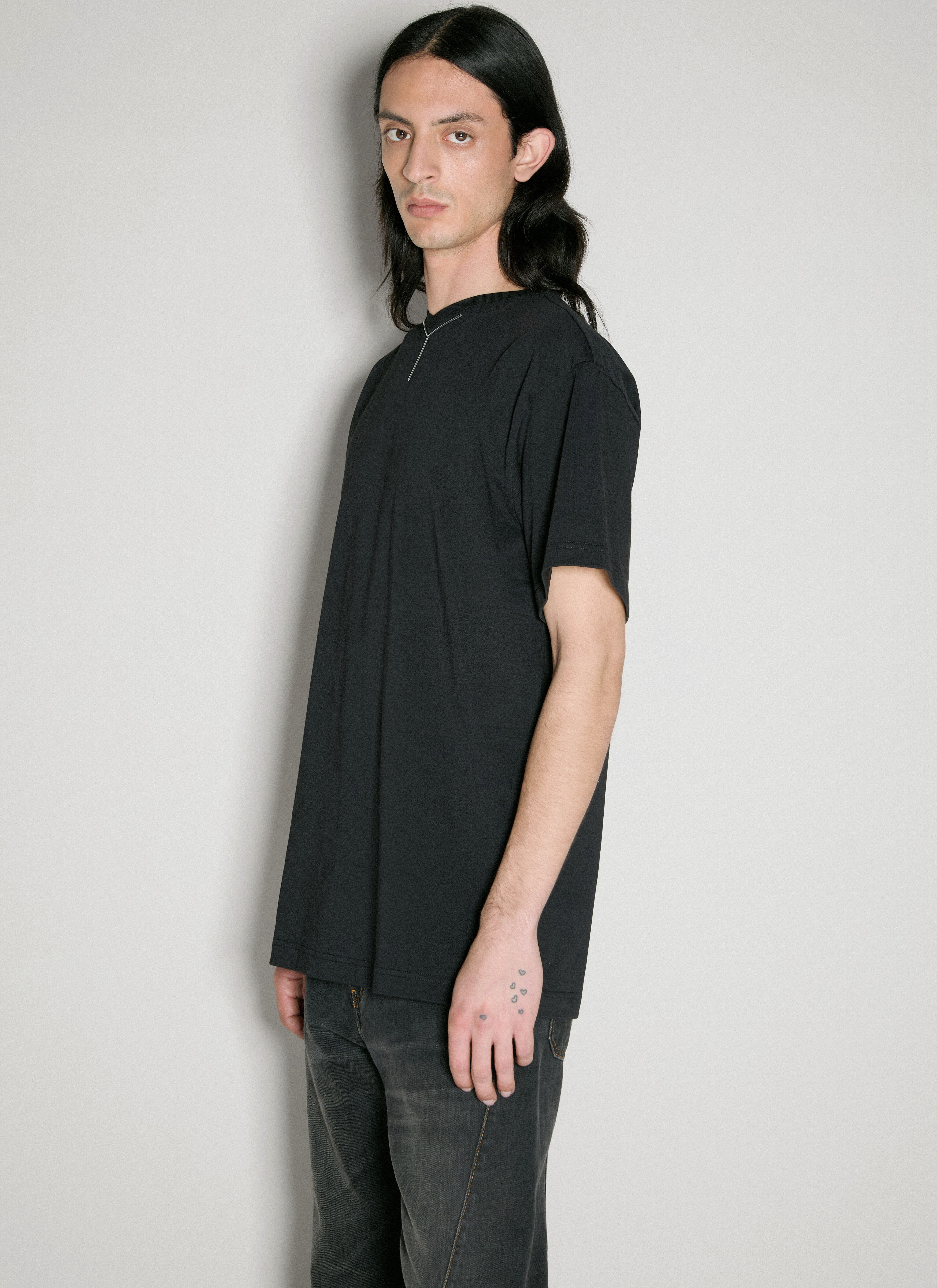 Y/Project Y Chrome T-Shirt | lncc | REVERSIBLE