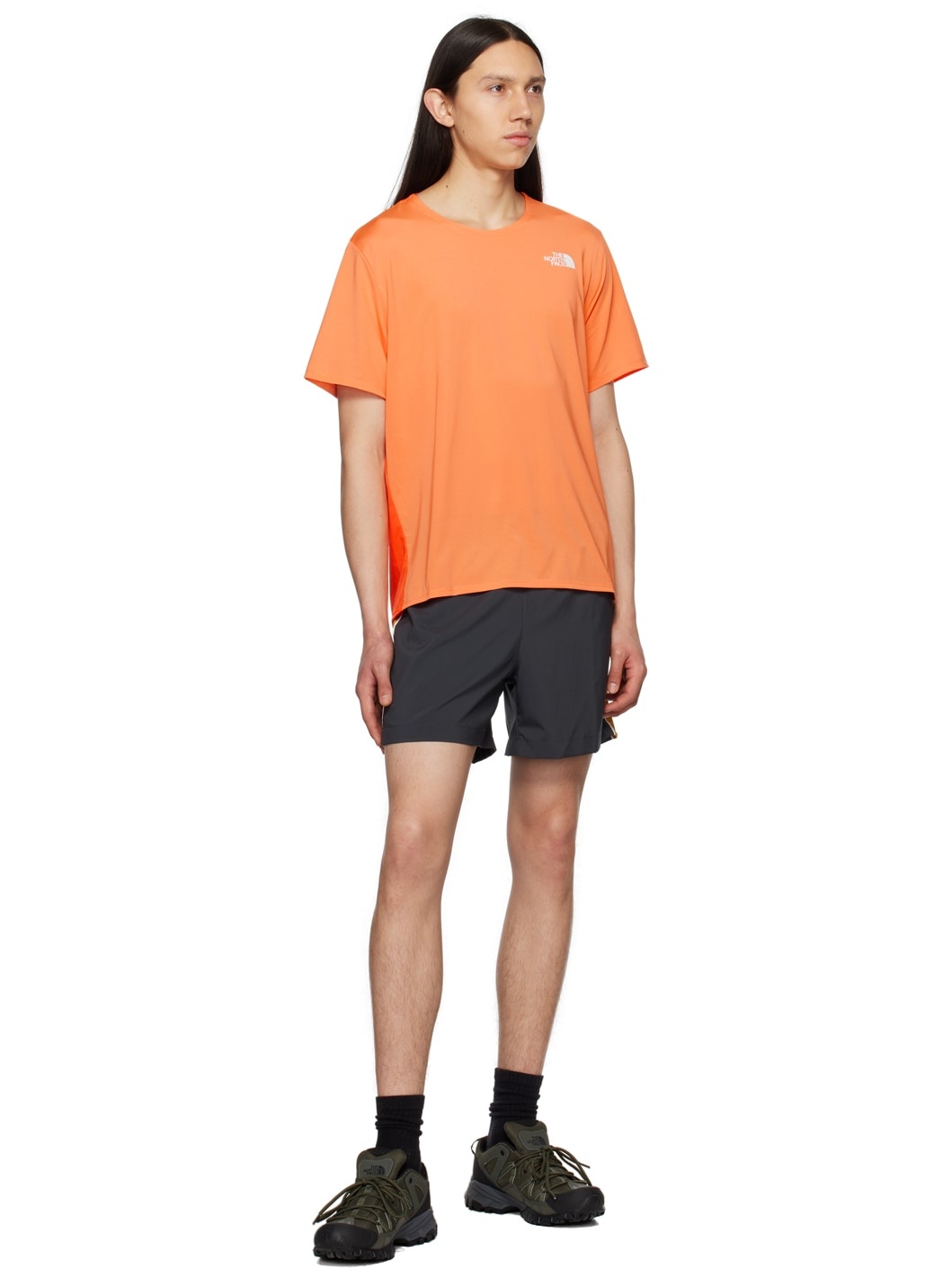 The North Face Elevation shorts in orange