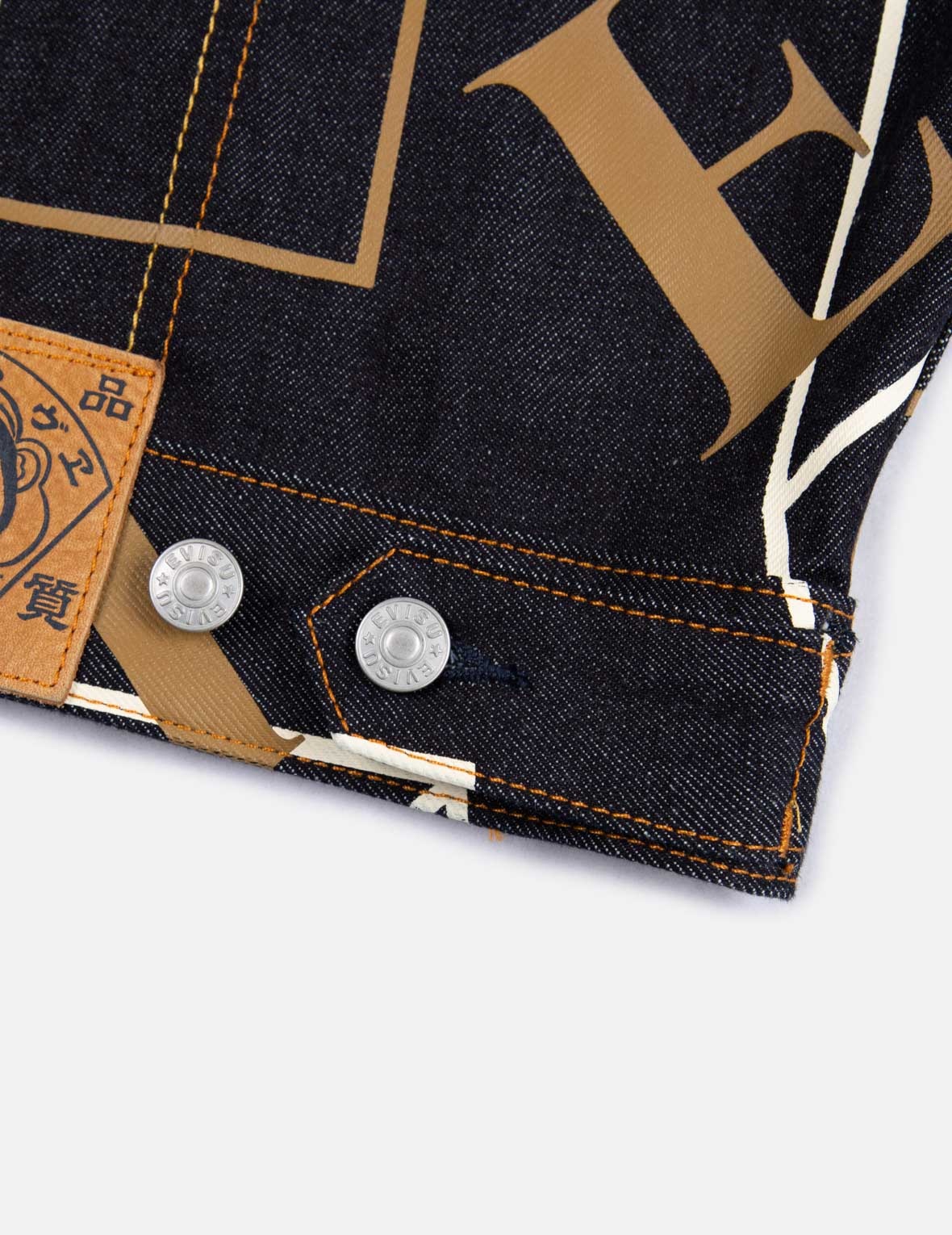 LOGO MONOGRAM DENIM JACKET - 11