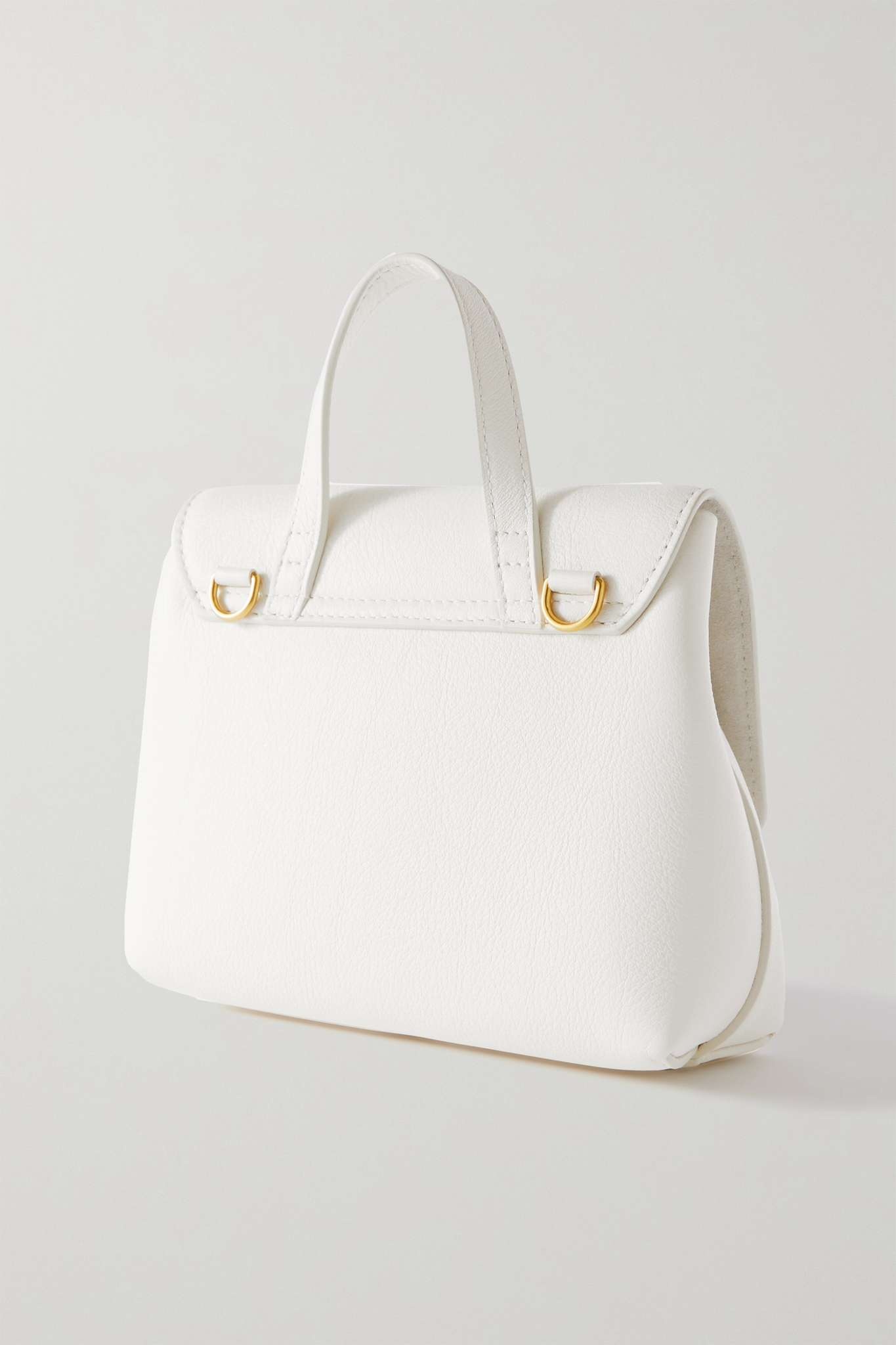 Soft Lady mini textured-leather tote - 3