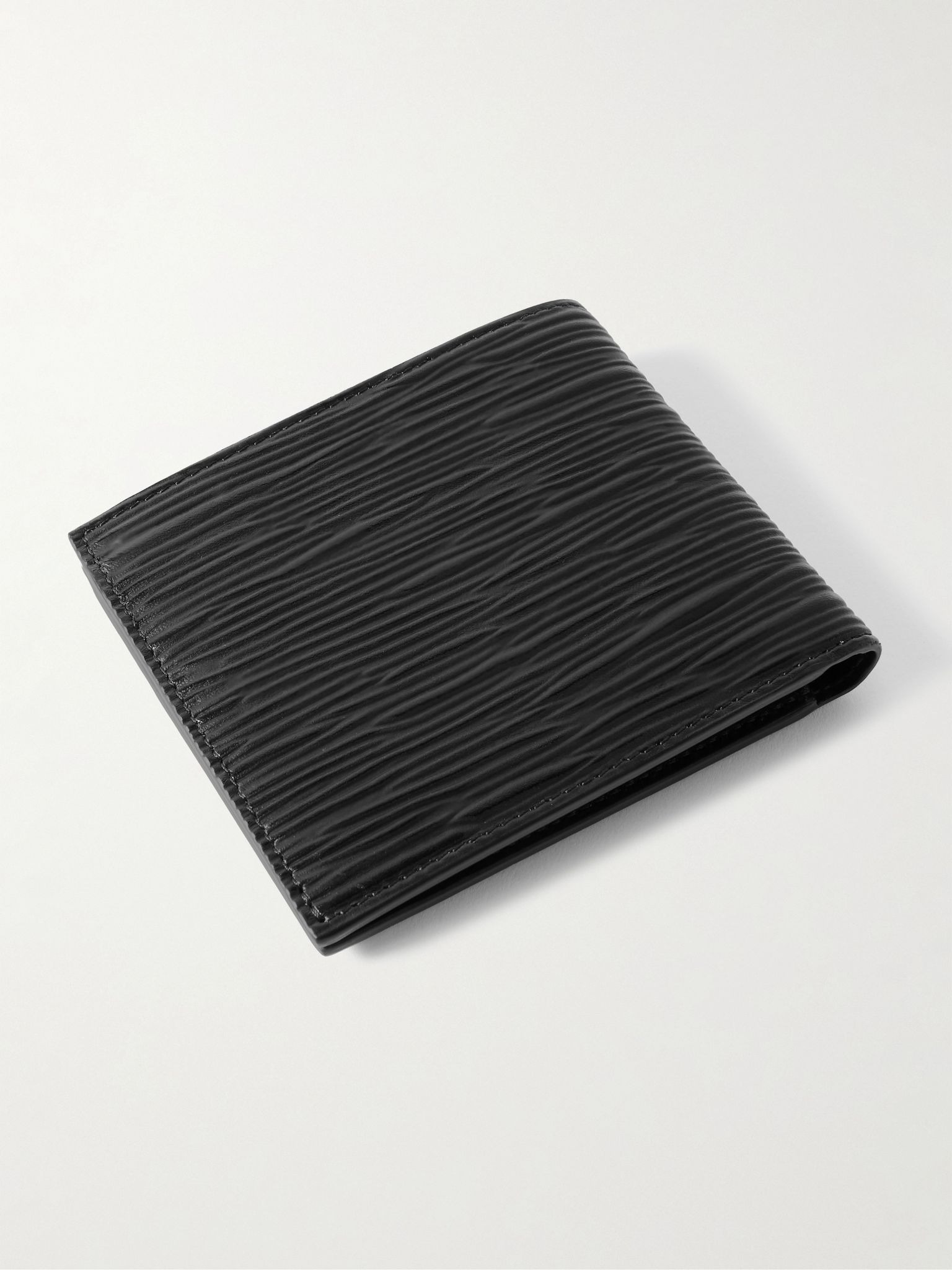 Meisterstück 4810 Textured-Leather Billfold Wallet Black - 2