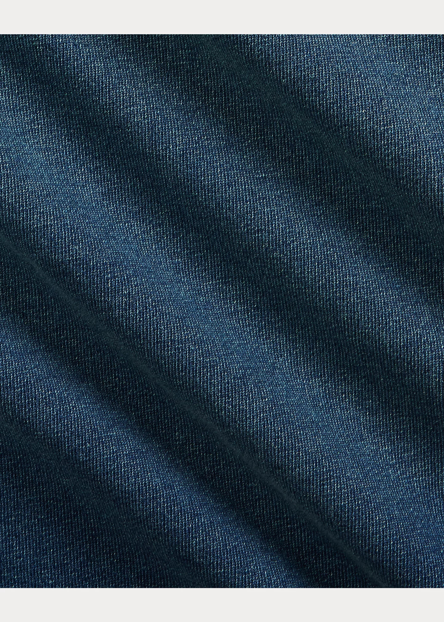 Indigo French Terry Sweatshirt - 4