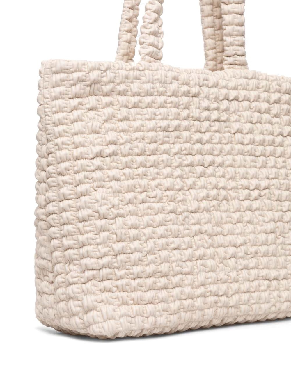 textured tote bag - 3