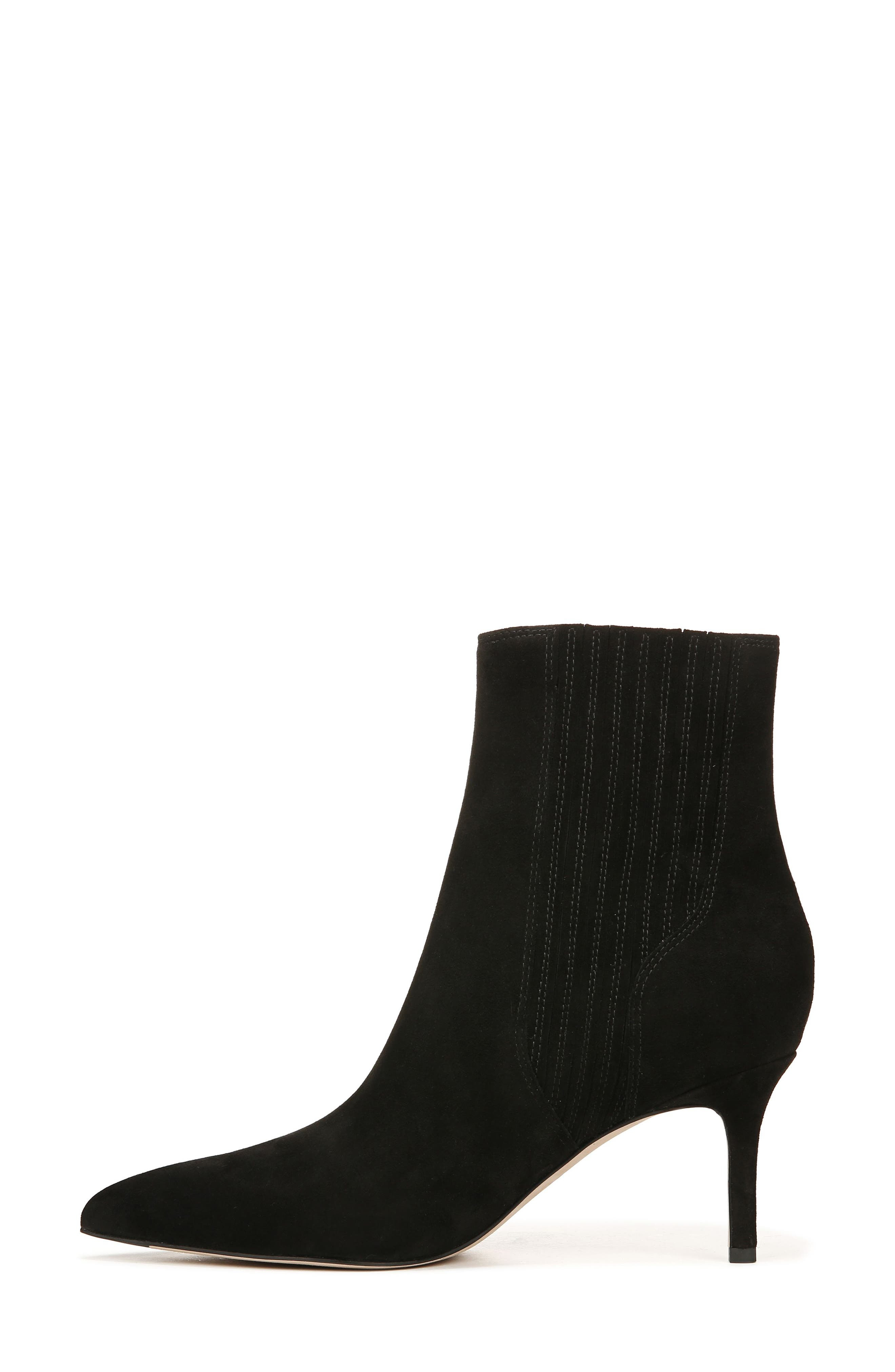 Veronica Beard Lisa 70mm Pointed Toe Bootie in Black at Nordstrom - 8
