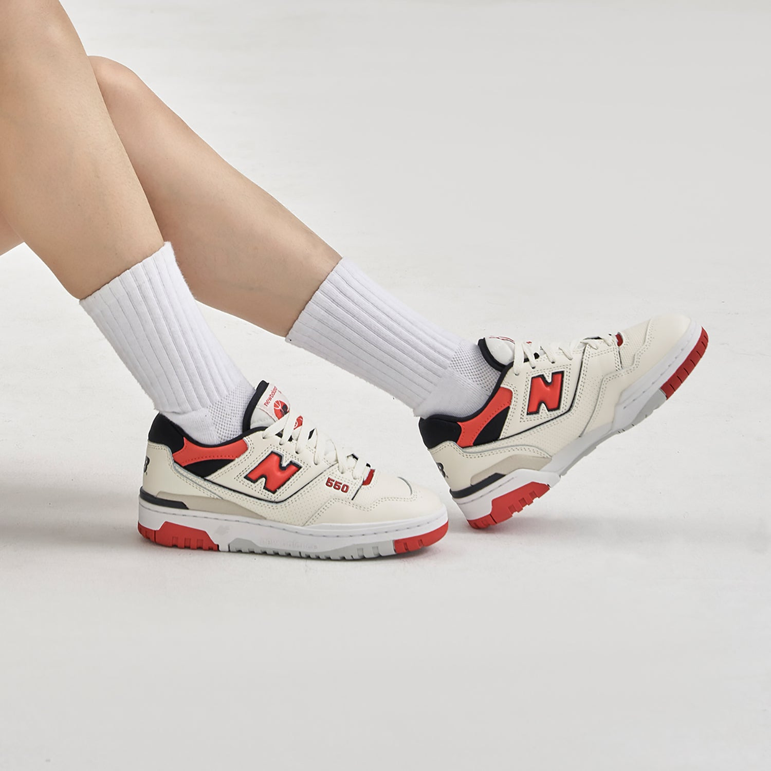 New Balance 550 'Off White Chile Red' BB550VTB - 9