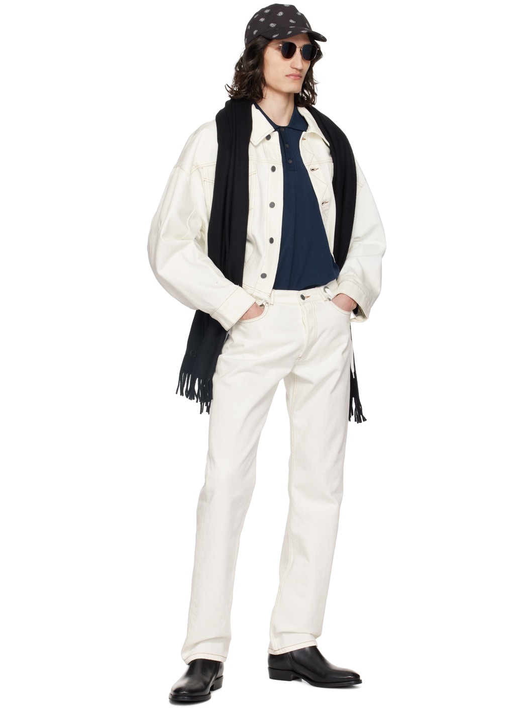 White Natacha Ramsay-Levi Edition Sureau Jeans - 4