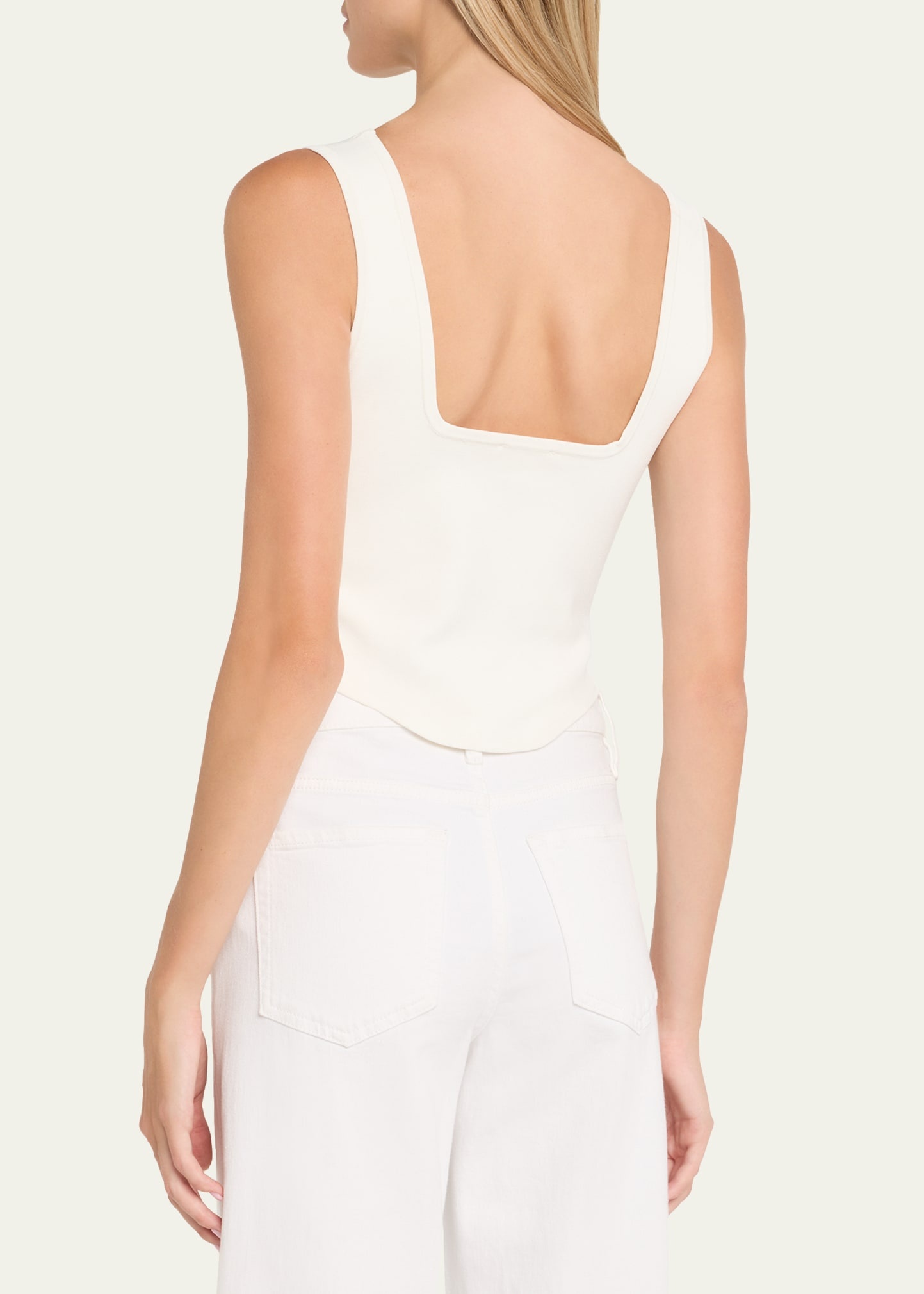Saga Square-Neck Corset Top - 3