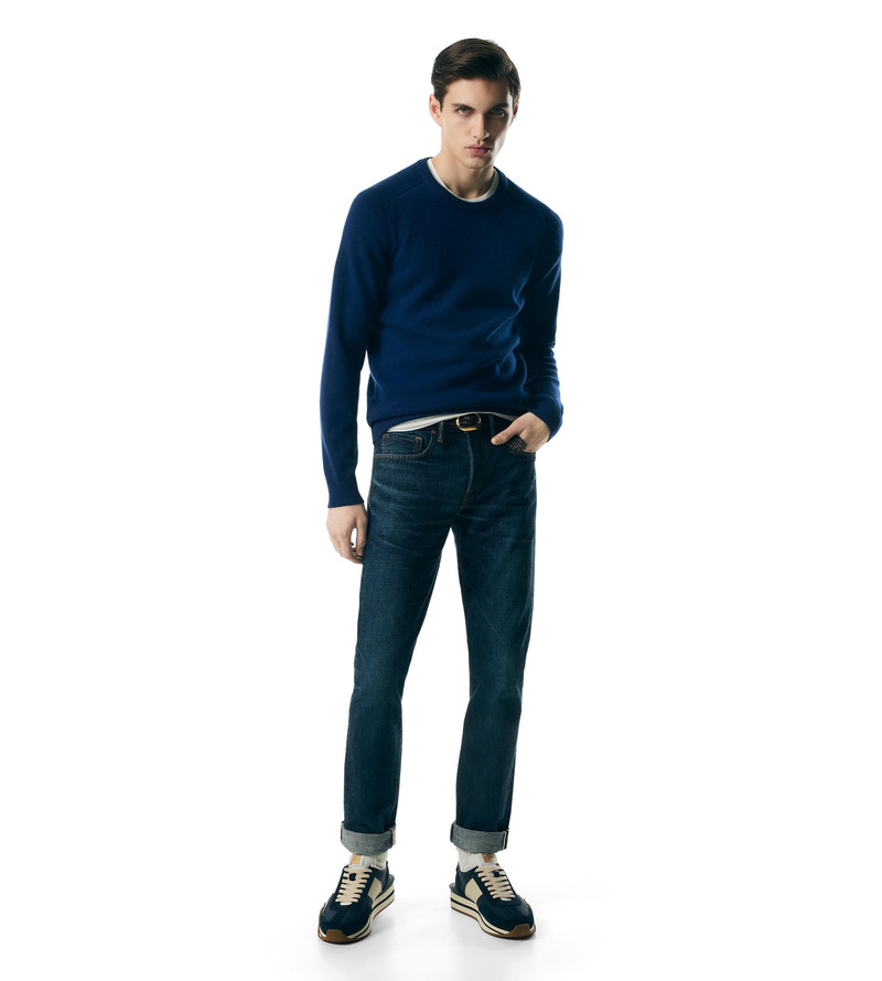 TOM FORD CASHMERE SADDLE CREW NECK outlook