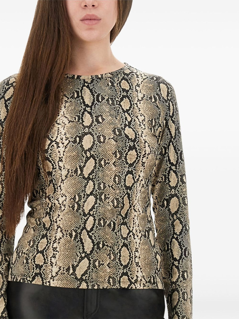 animal-print blouse 4
