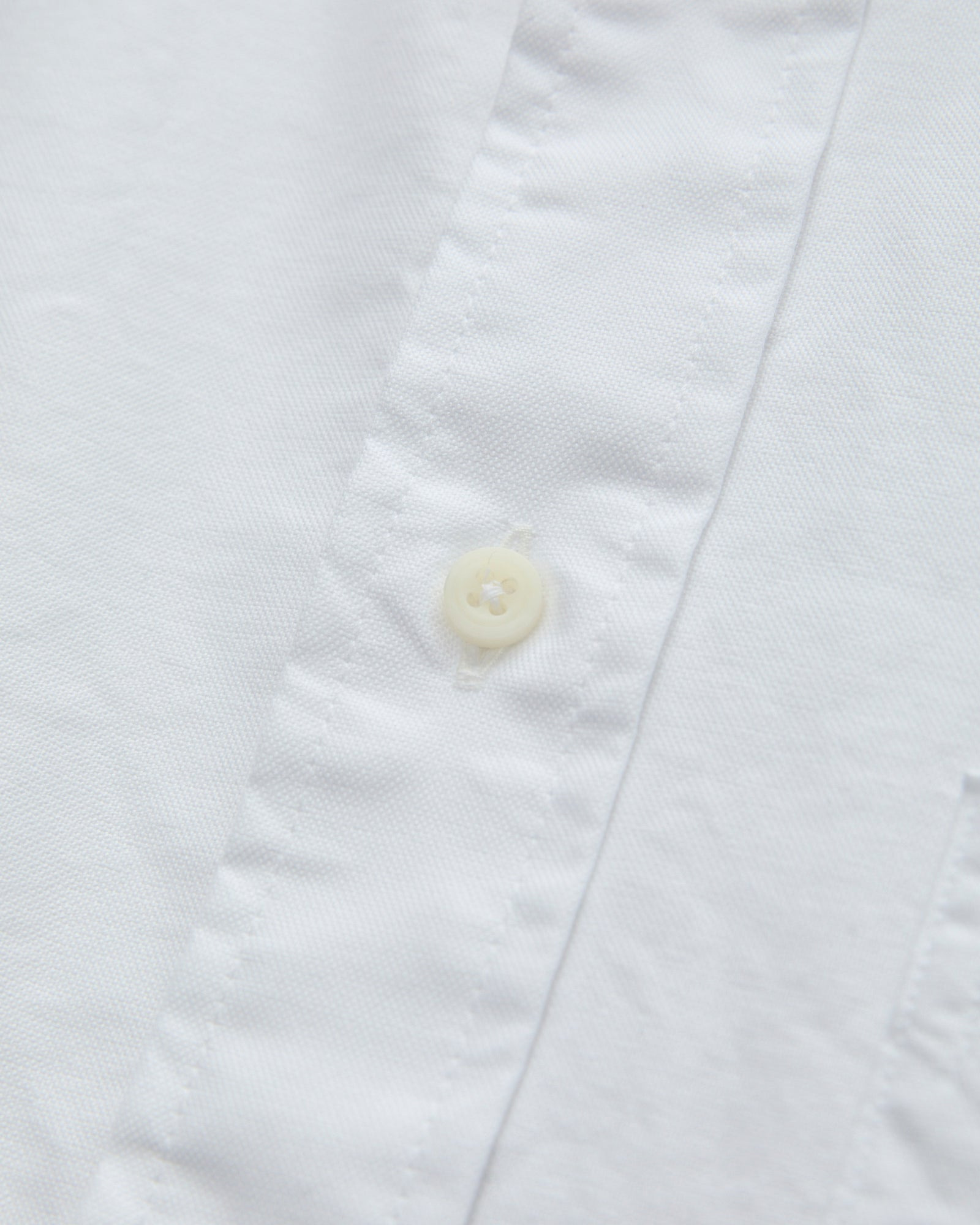 Classic Oxford Button-Down Shirt in White - 5