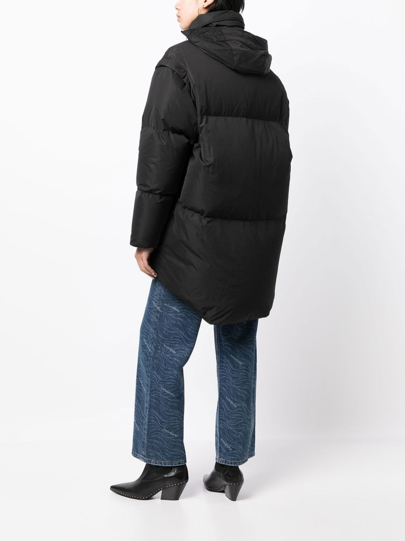 logo-plaque puffer jacket 6