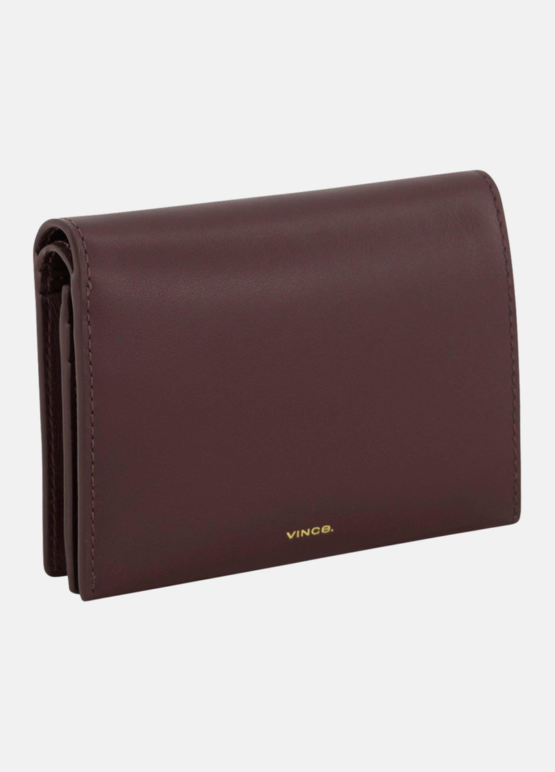 Vince Nappa Leather Folio Card Case outlook