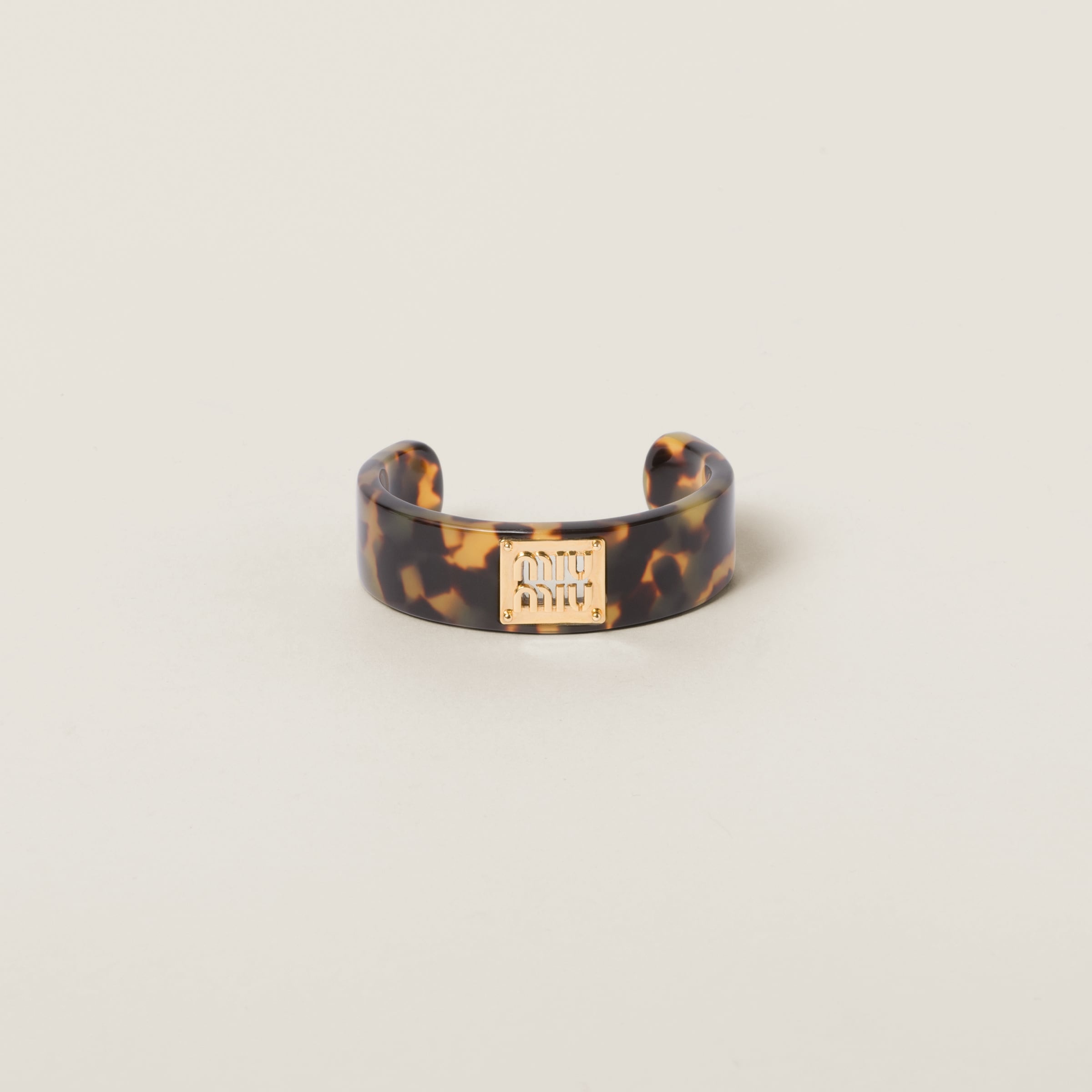 Plexiglass and metal bracelet - 1